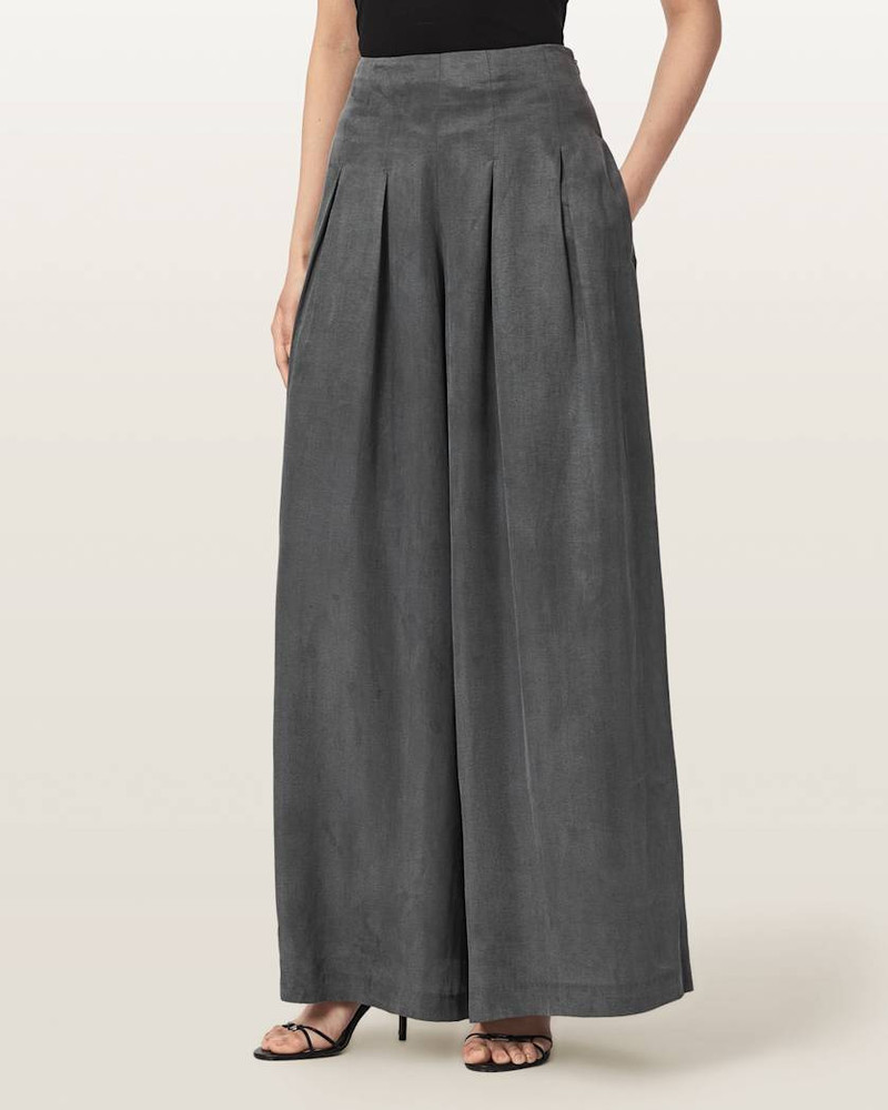 MARRLO WIDE LEG PLEATED PANTS 3