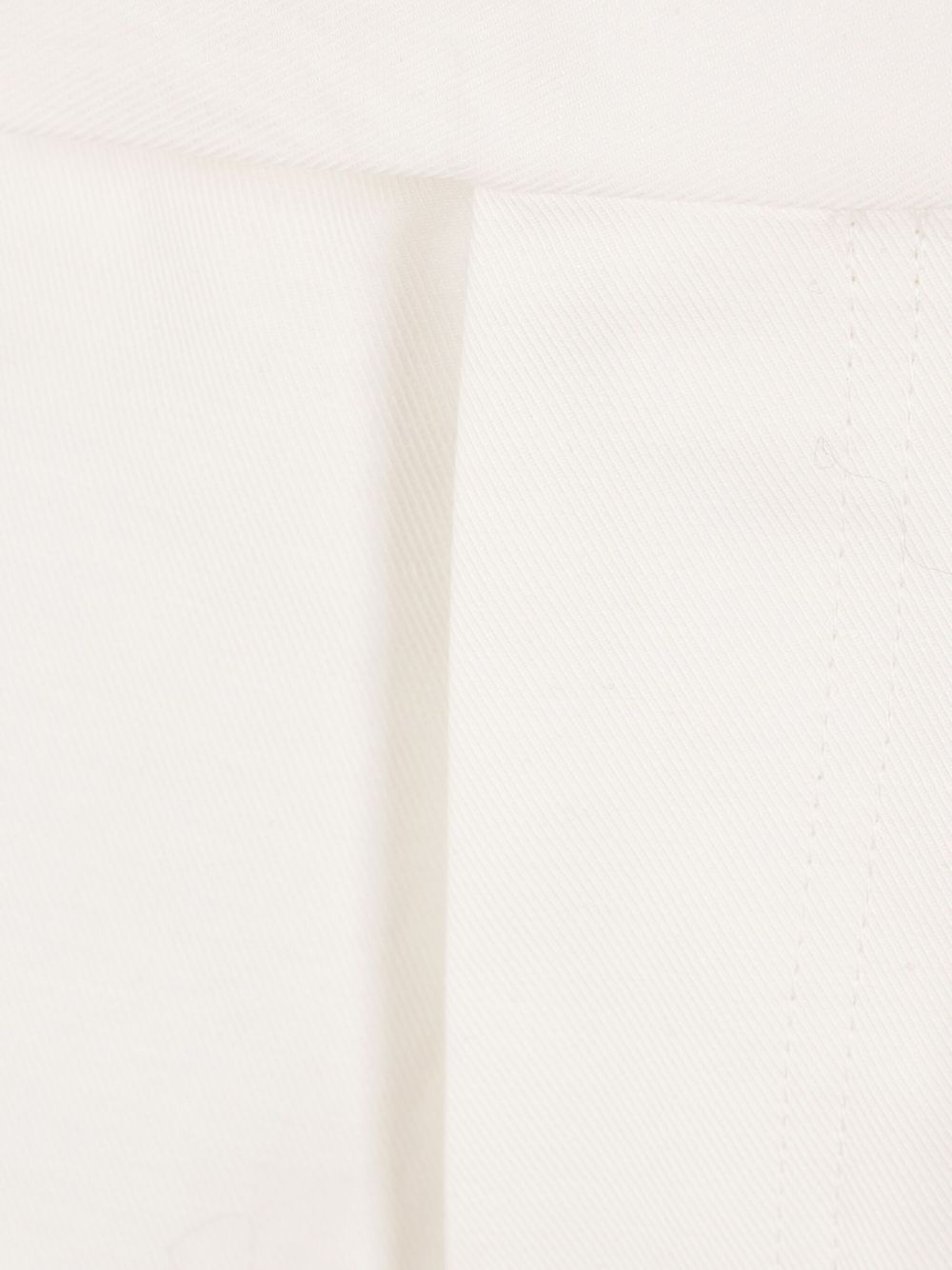 pleated gabardine trousers - 3