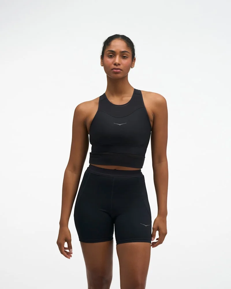 Women's Race Day Bra in Black/Black - 1