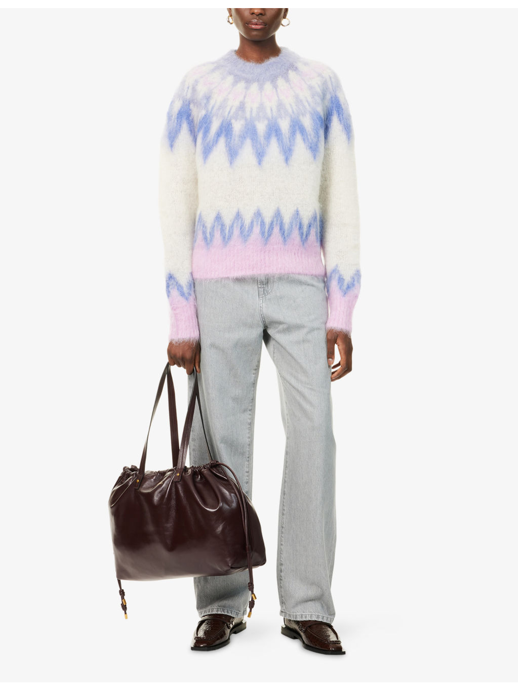 Natania Brushed Knitted Jumper - 2