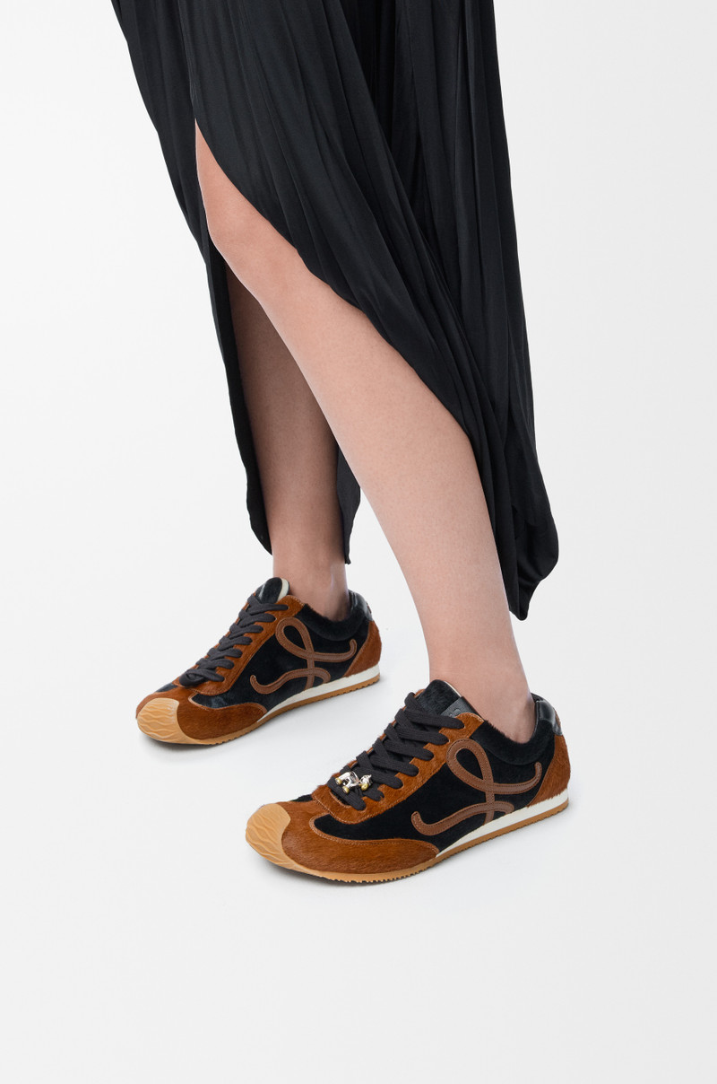 Loewe Ballet Runner 2.0 in hairy calfskin outlook