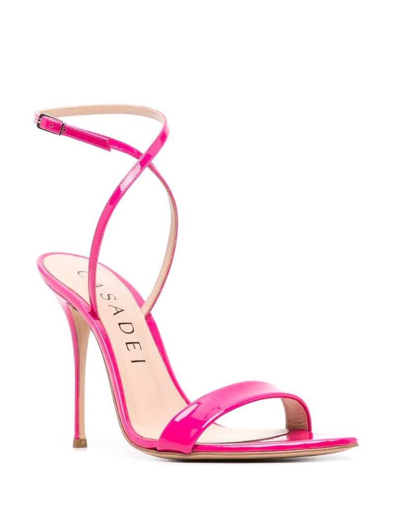 CASADEI Scarlet Tiffany 100mm leather sandals outlook