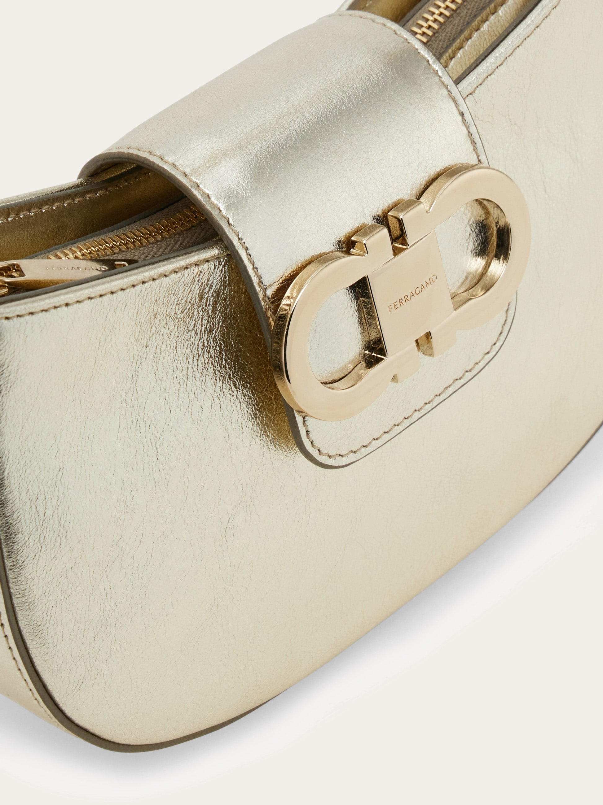 Double Gancini mini bag - 5