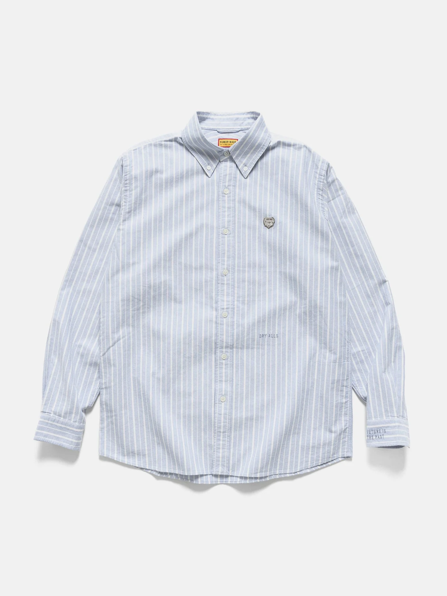 Stripe Ox B.D Shirt Blue - 1