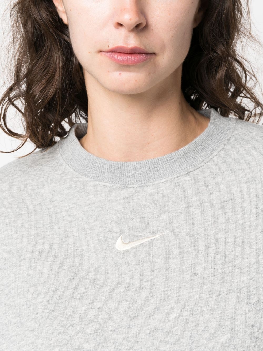 logo-embroidered sweatshirt - 5