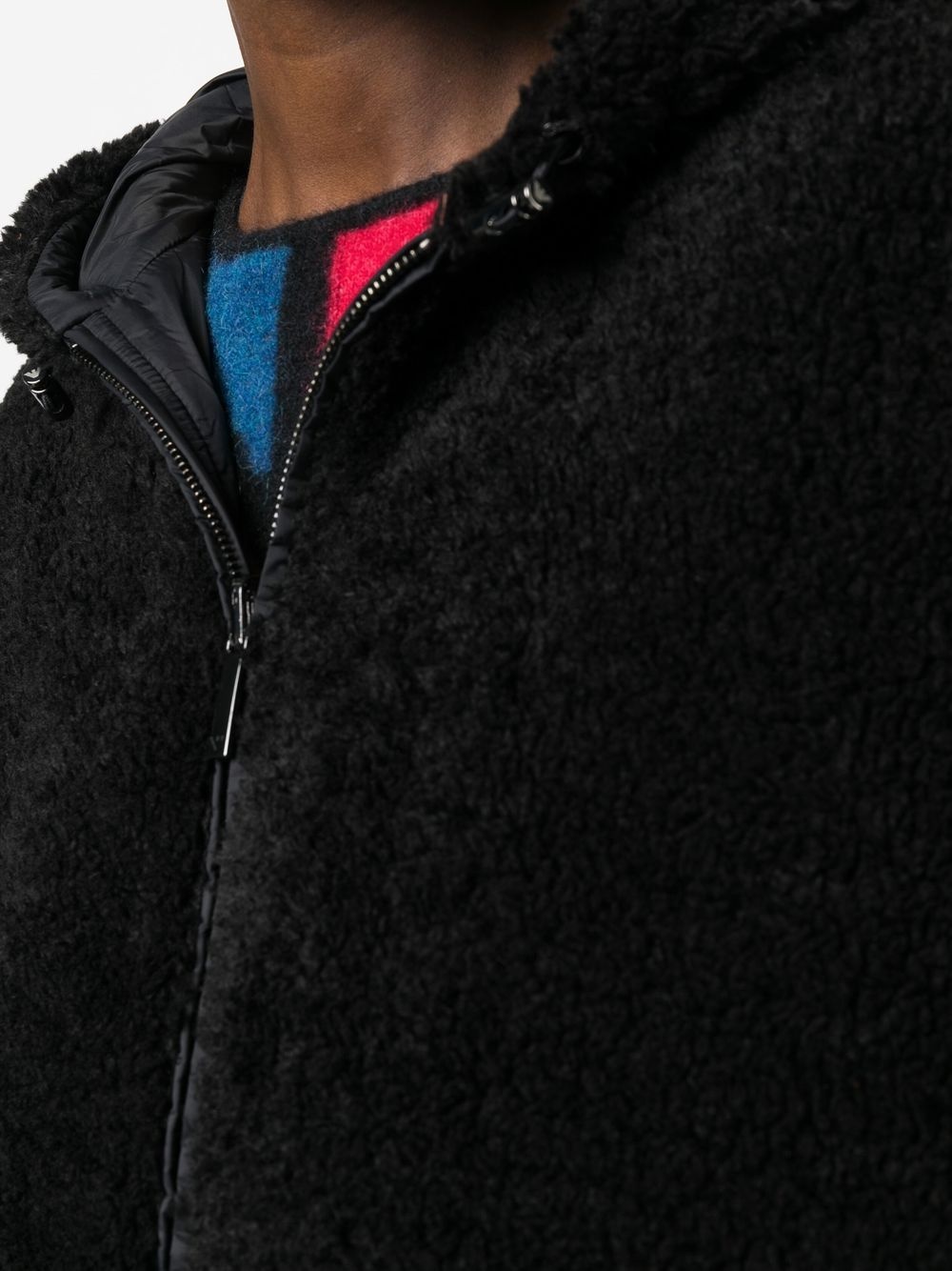 faux-shearling reversible jacket - 3
