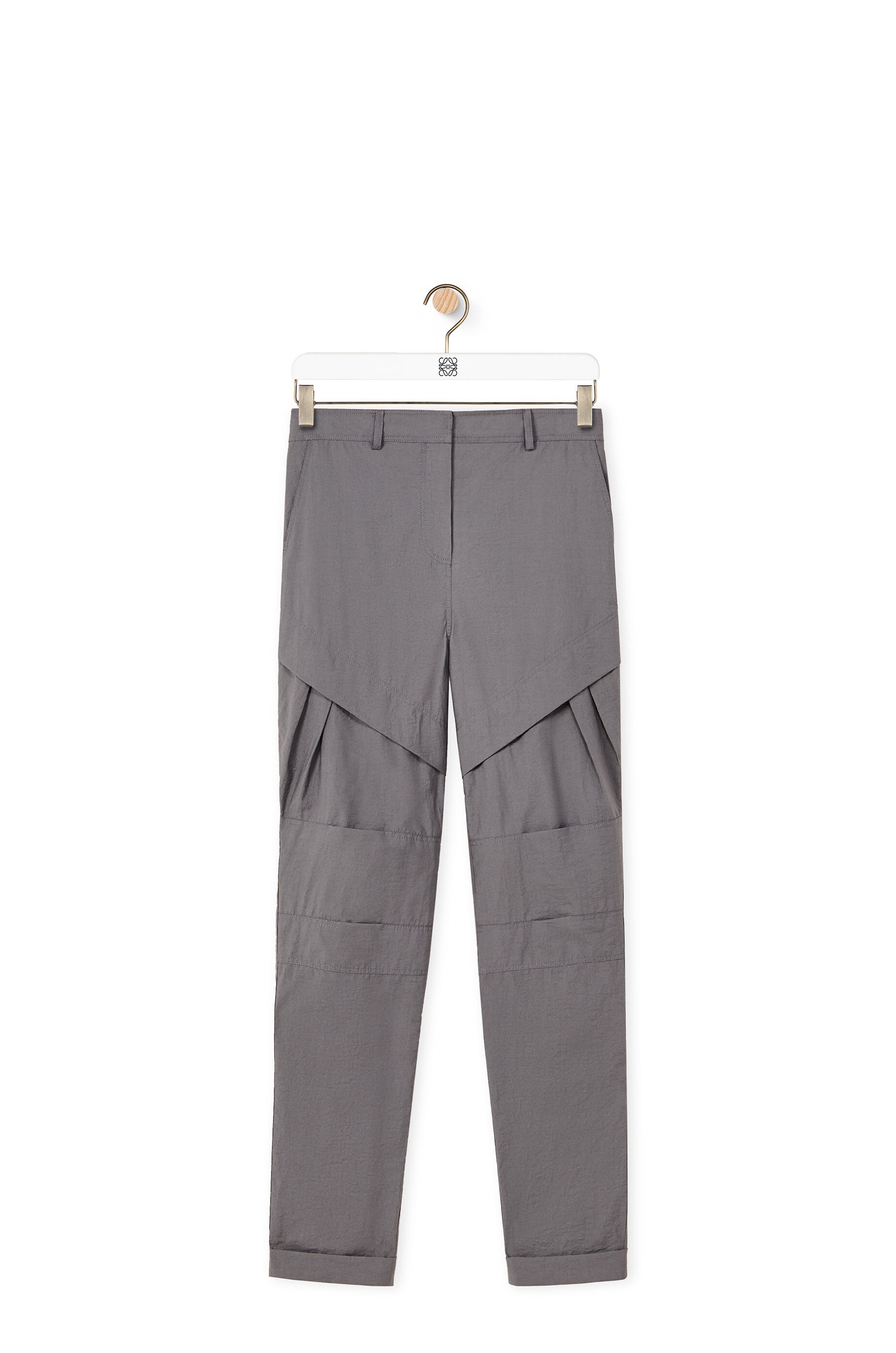 Pleated trousers in cotton - 1
