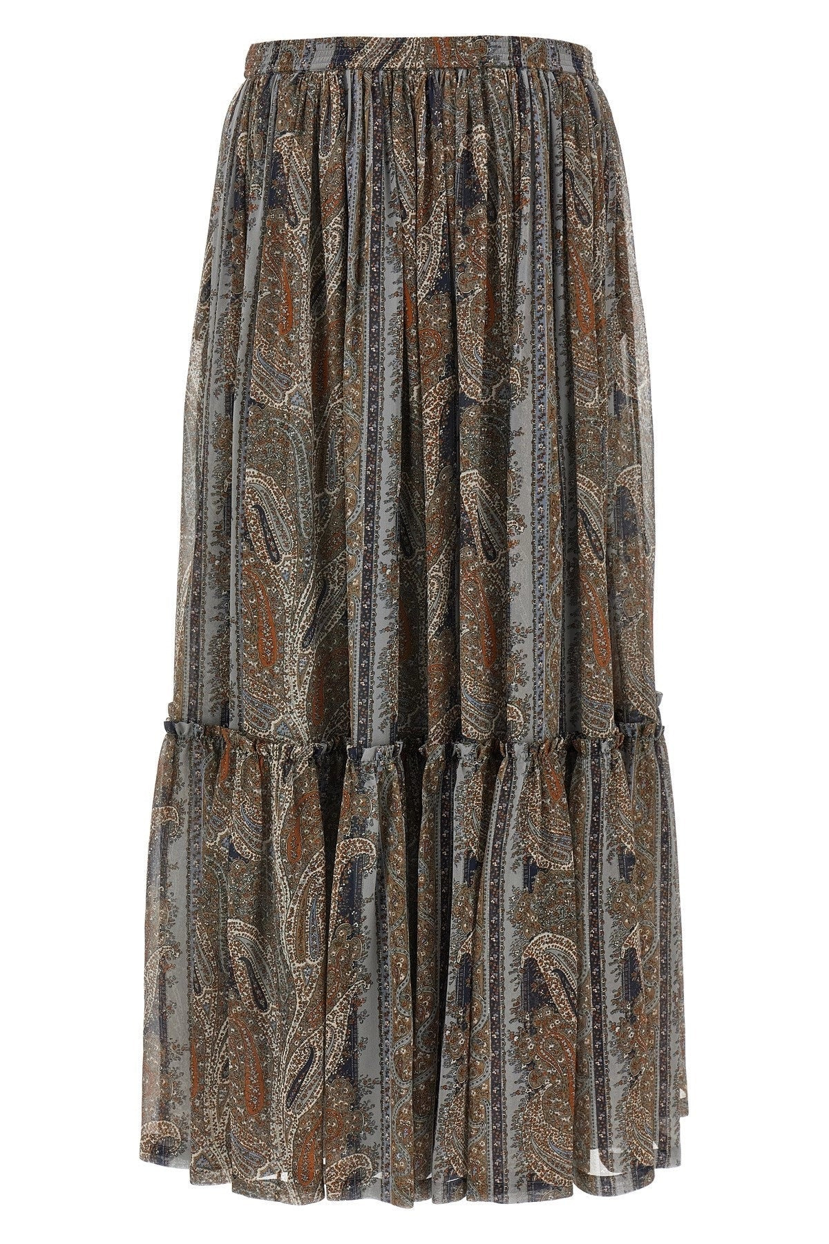 Saint Laurent Women Paisley Skirt - 2