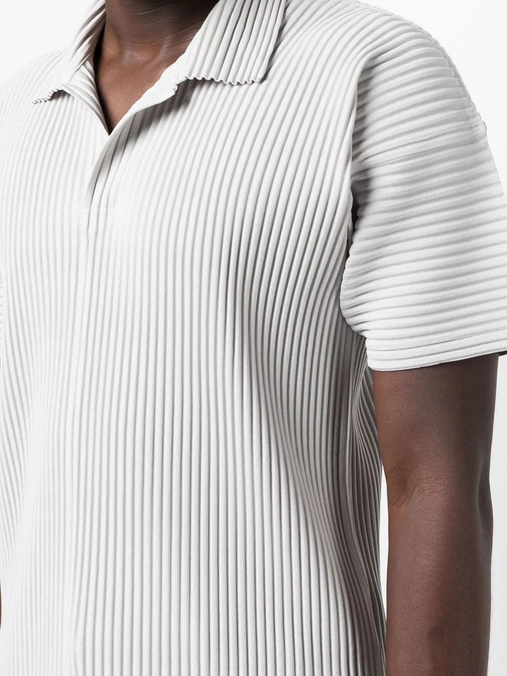 pleated polo shirt - 5