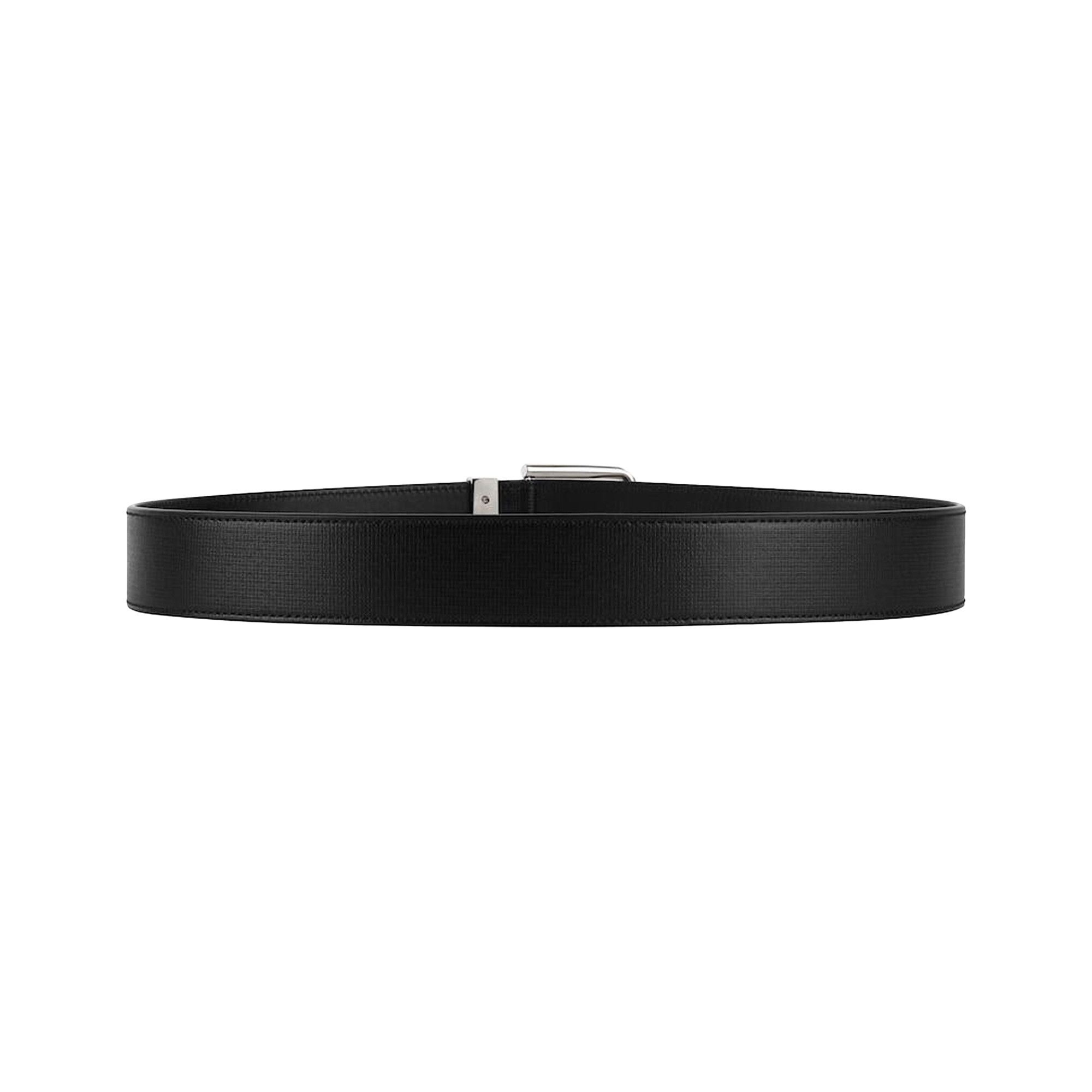 Givenchy Logo Engraved Buckle Belt 'Black' - 2