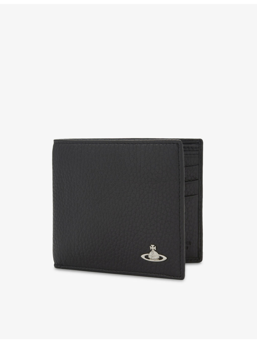 Milano grained leather billfold wallet - 1