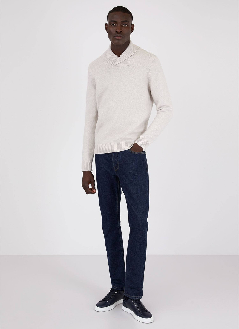 Sunspel Shawl Collar Jumper outlook