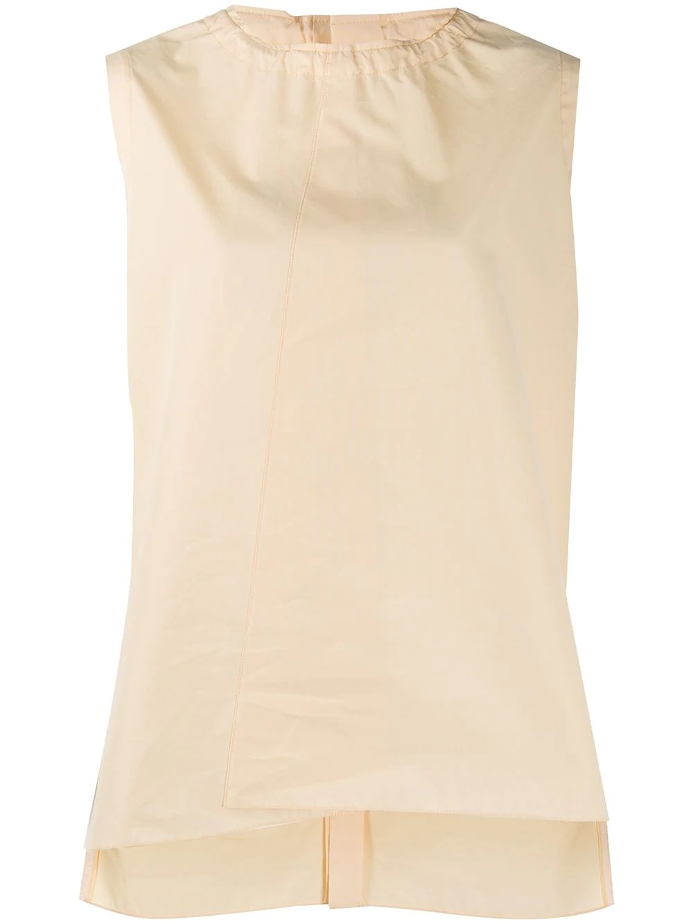 wrap-front backwards shirt - 1