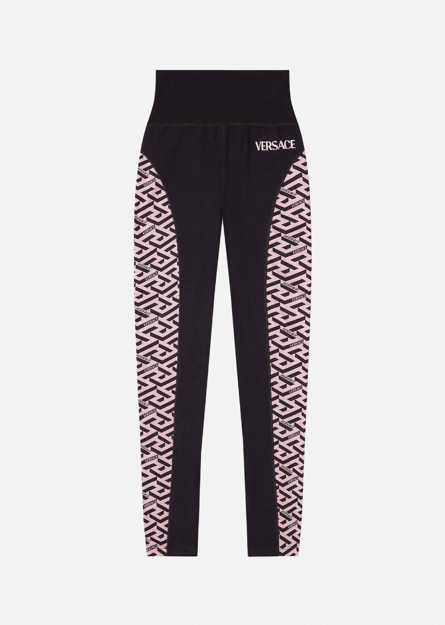 Greca Signature Accent Gym Leggings - 1