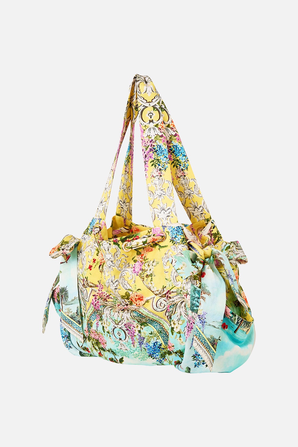 DRAWSTRING BOW BEACH BAG - 2