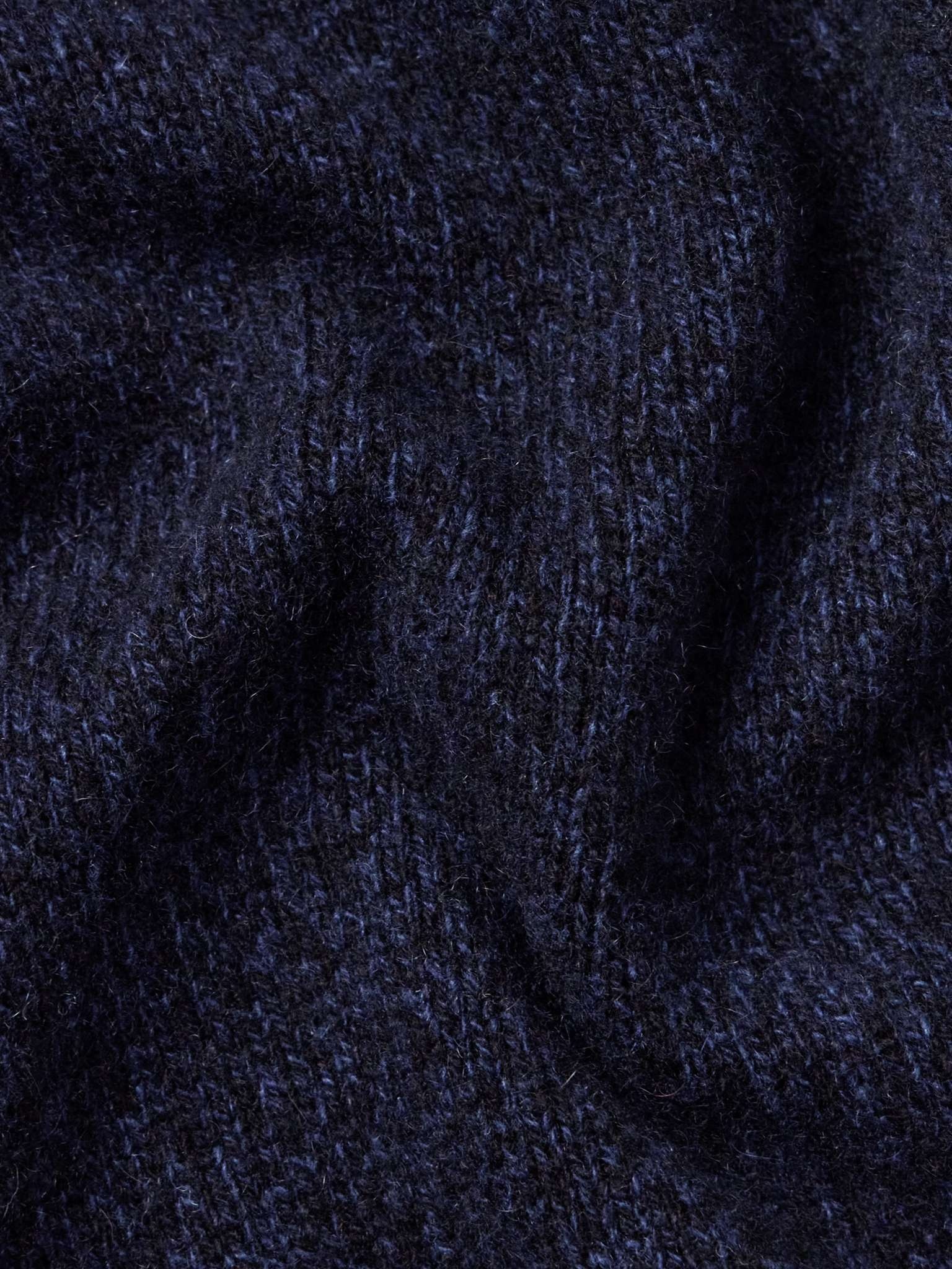 ADC Logo-Embroidered Cashmere and Wool-Blend Cardigan - 3