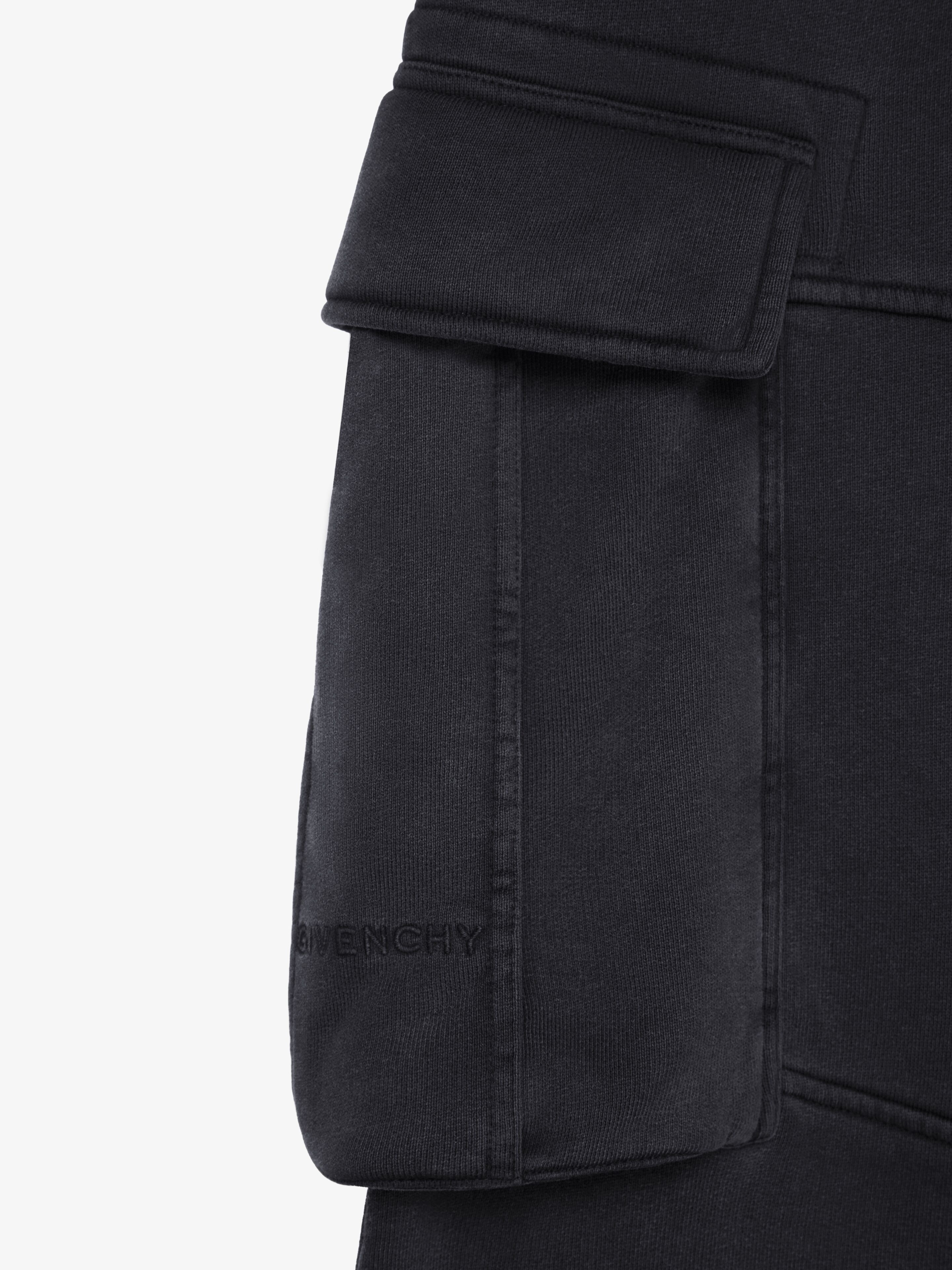 CARGO PANTS IN COTTON JERSEY