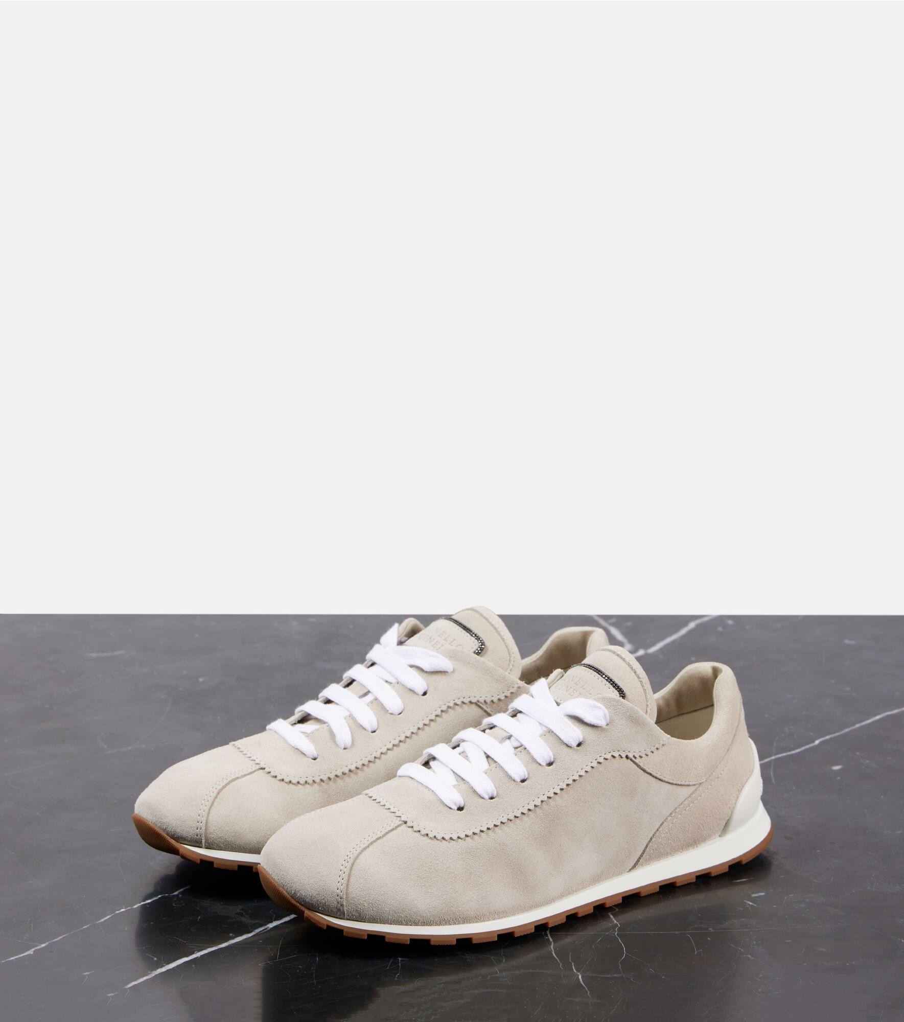 Monili suede sneakers - 4