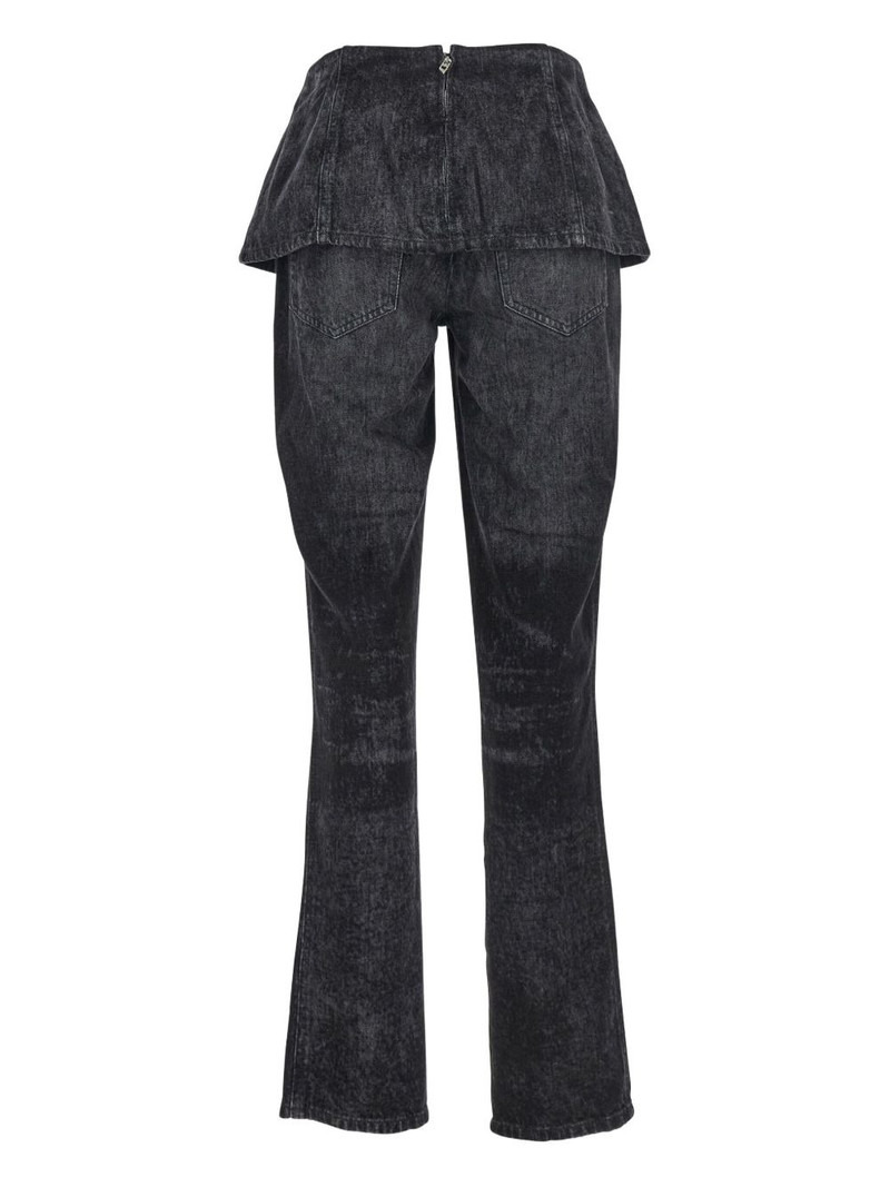 Diesel D-Hourijan-Fsh2 peplum-waist jeans outlook