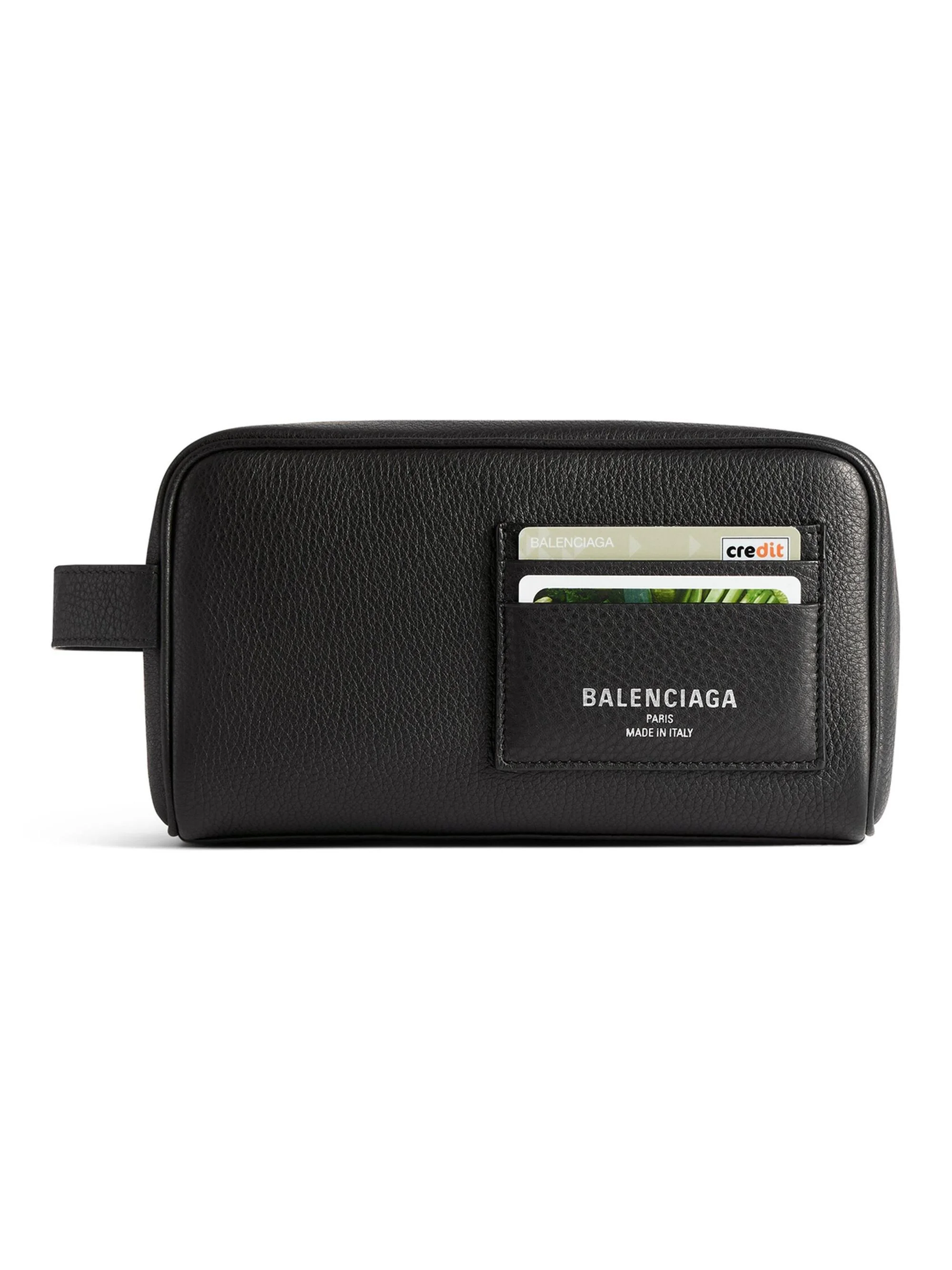 Unisex Credit Toiletry Pouch - Black - 1