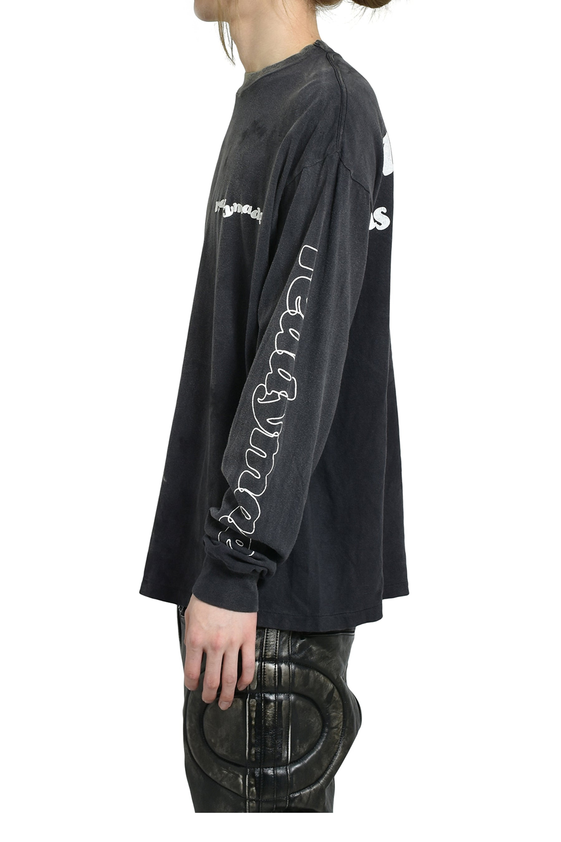 L/S T-SHIRT DESTRUCTION BLK - 8