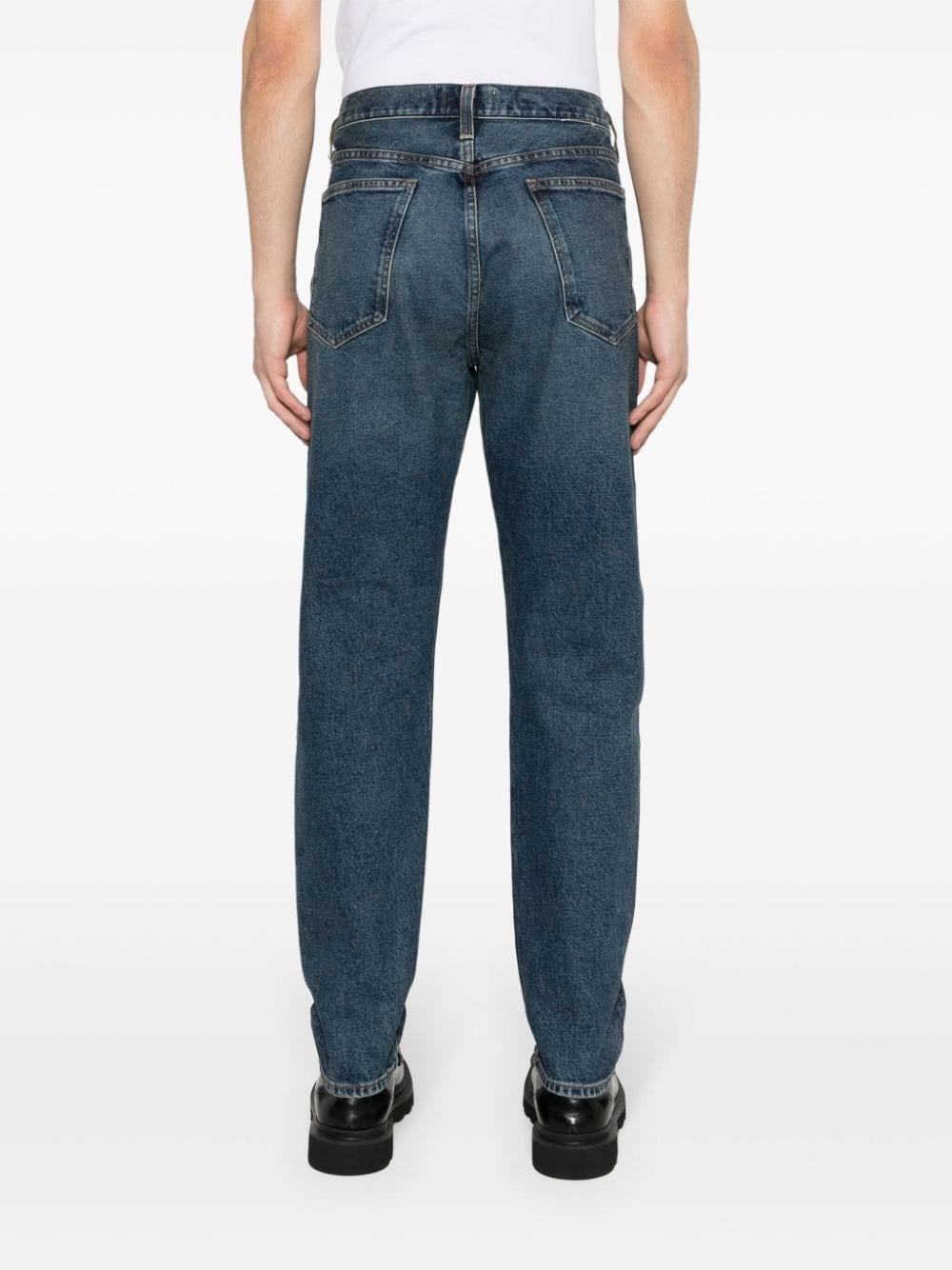 five-pocket tapered jeans - 4