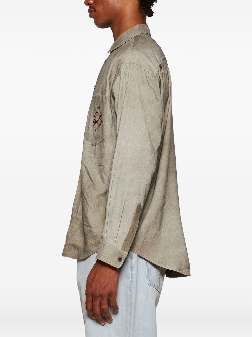 logo-detail shirt - 4