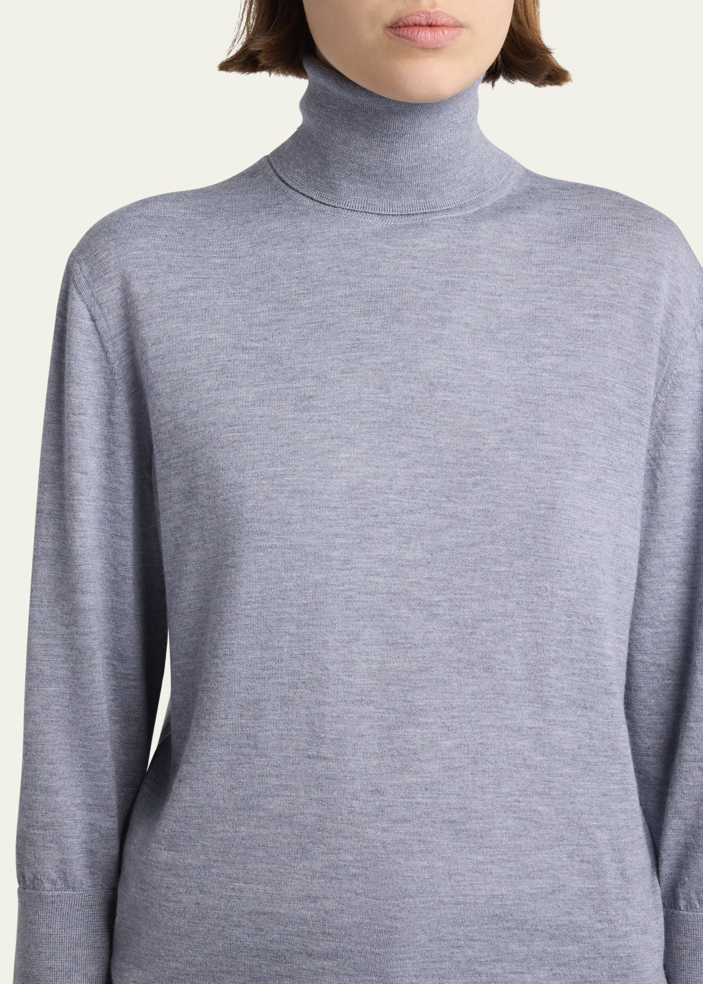 Hevos Cashmere Turtleneck Top - 5