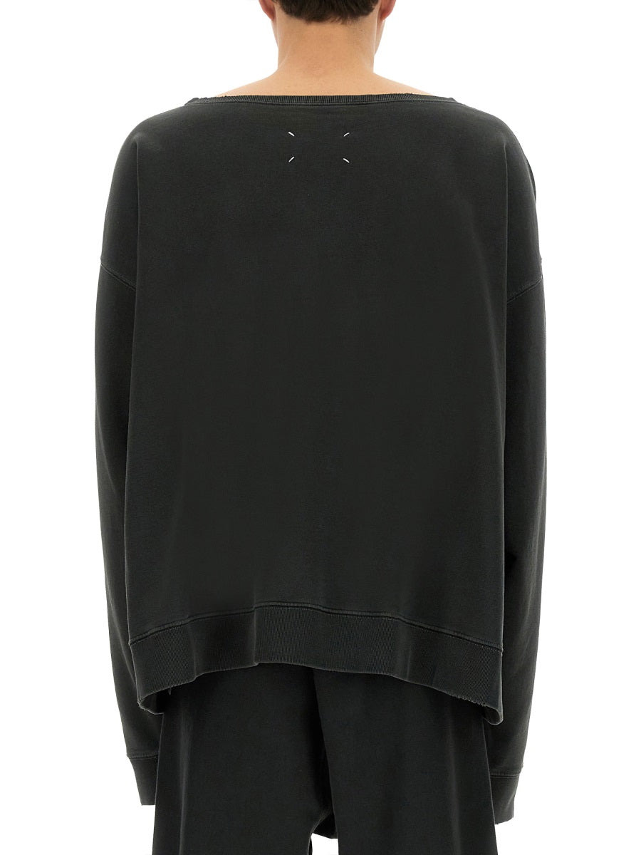 Maison Margiela Men Sweatshirt With Logo - 3