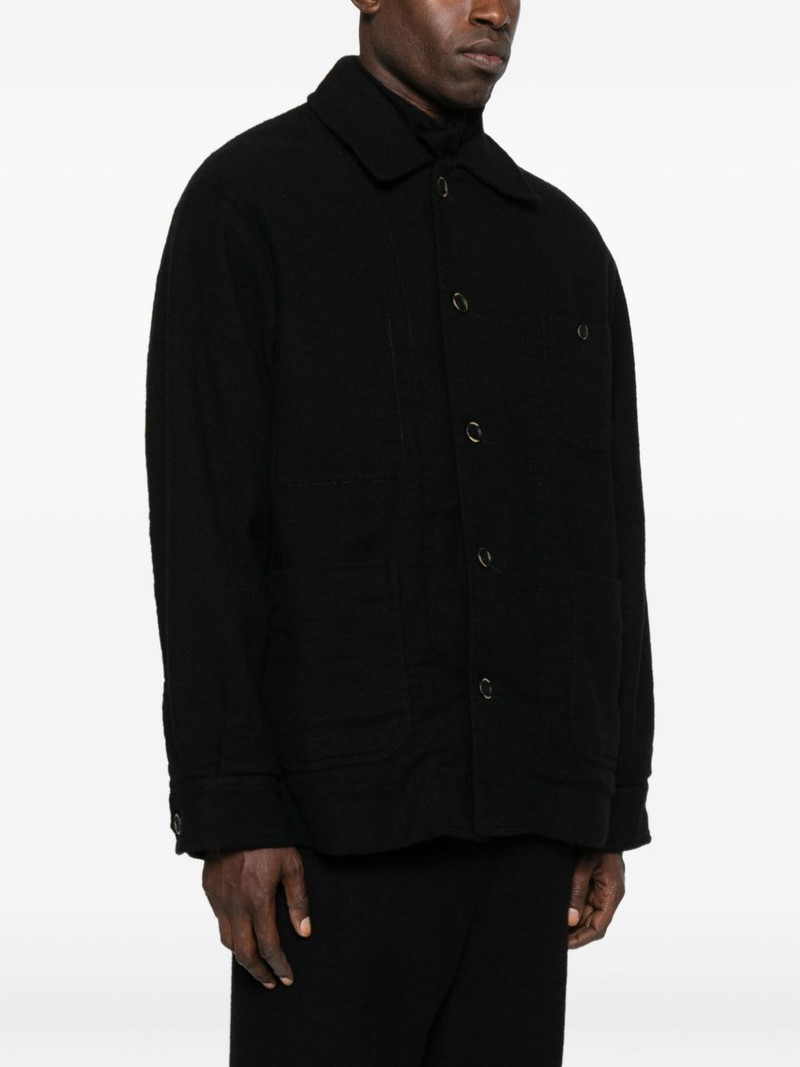 button-fastening patch-pocket jacket 3