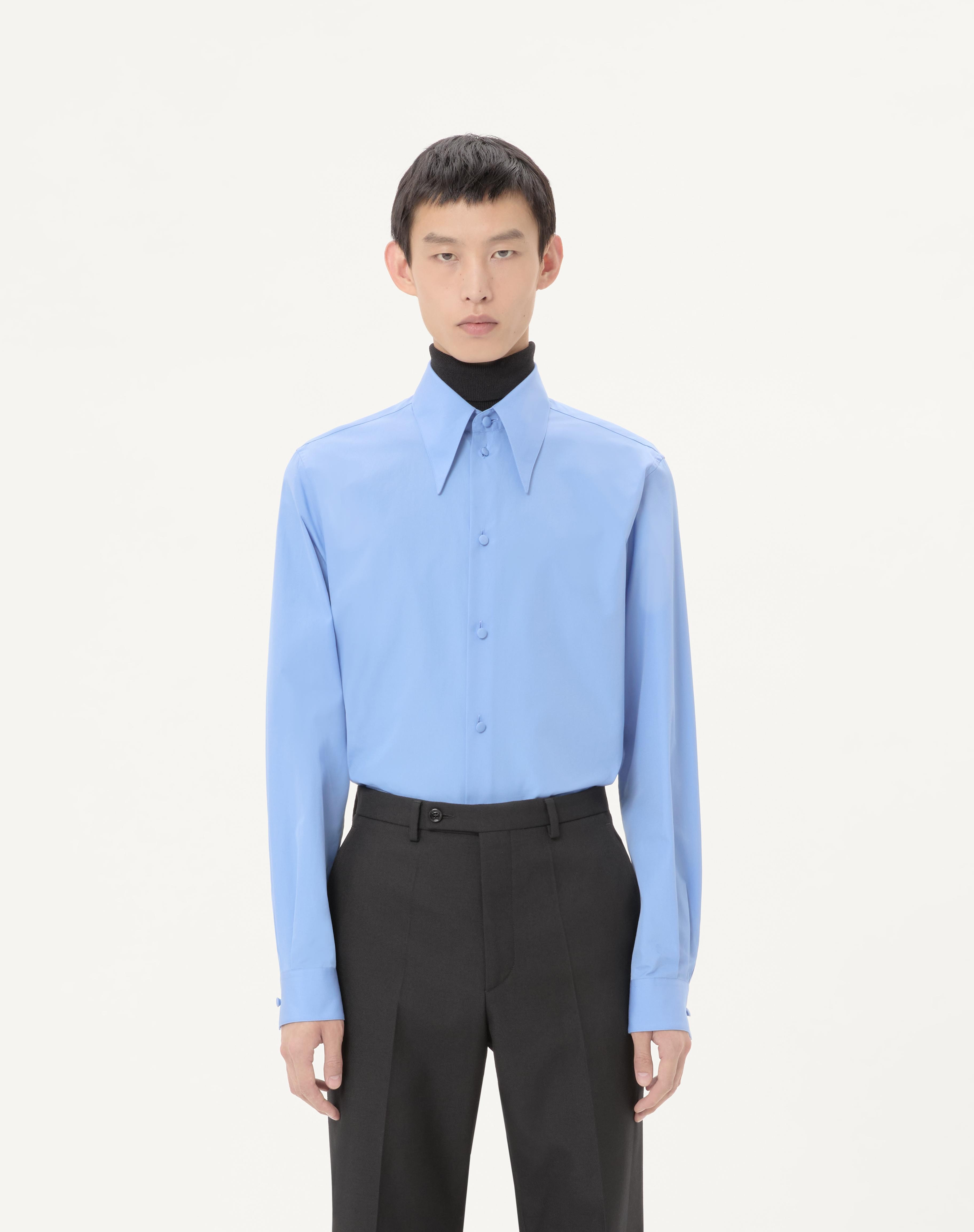 VALENTINO COTTON POPLIN SHIRT - 5