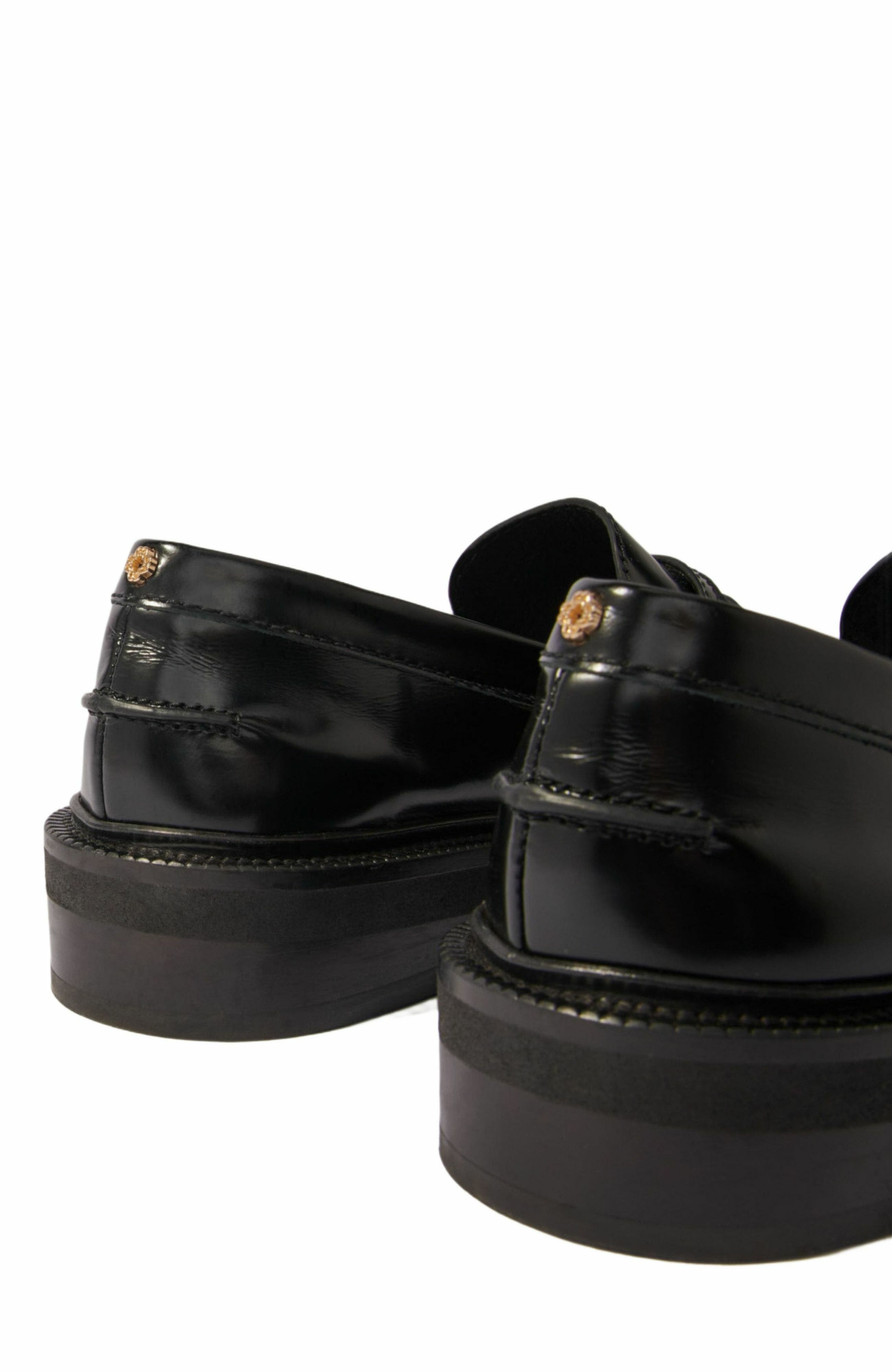 maje Leather loafers in Black at Nordstrom - 6