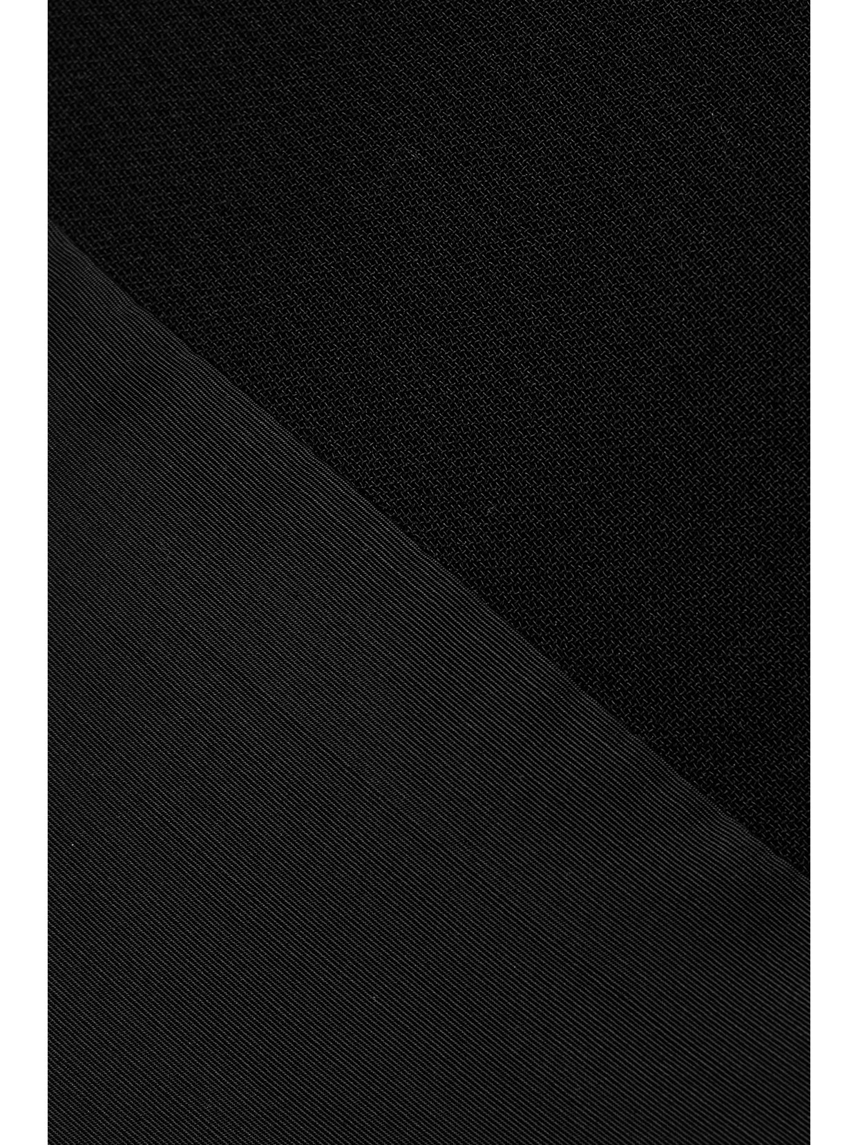 Nanette Faille-trimmed Crepe Maxi Dress - 4