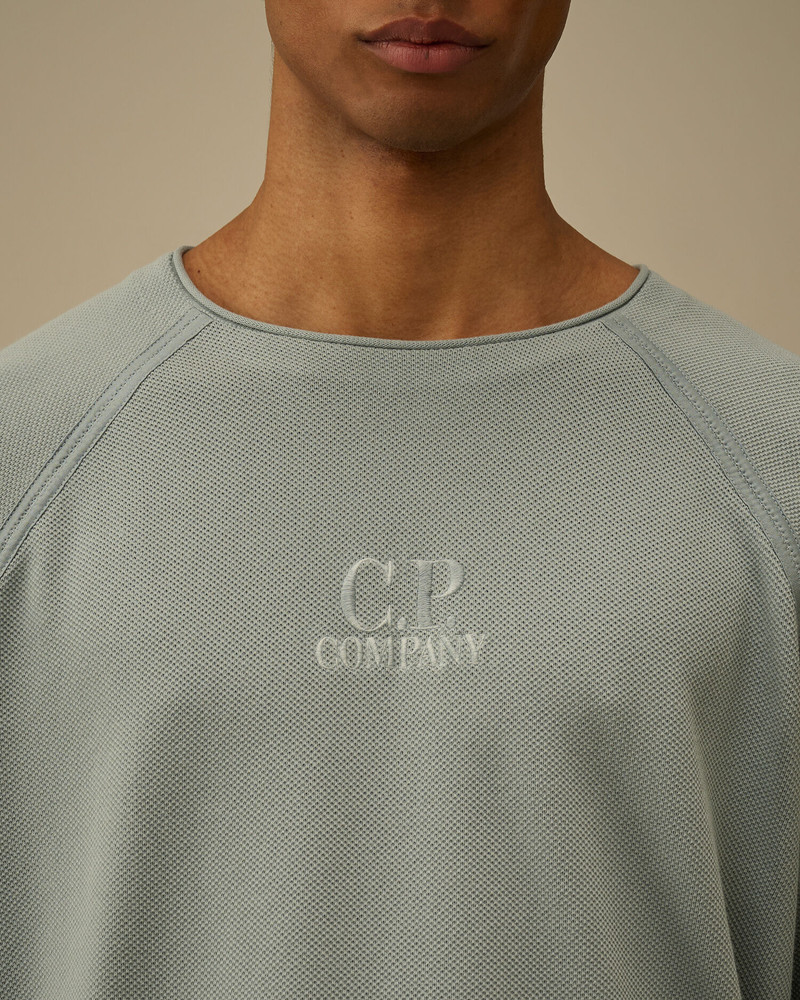Heavy Piquet Pigment Dyed Mockneck Sweatshirt 5