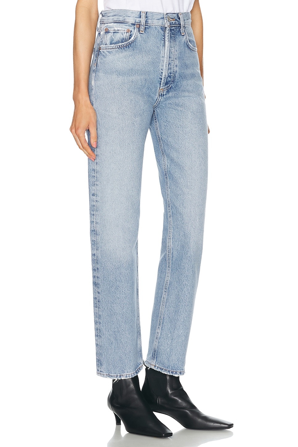 90s Pinch Waist High Rise Straight - 2