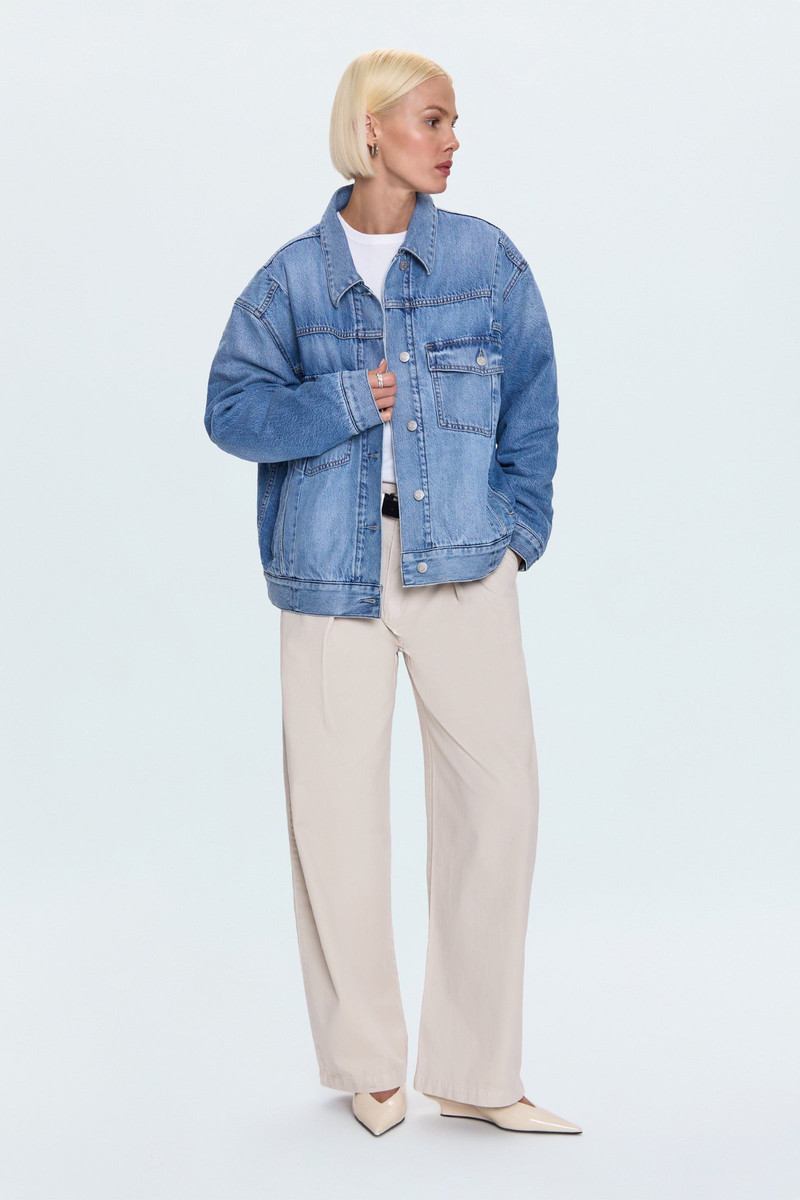 LANDON SEAMED PADDED TRUCKER JACKET - PRESTIGE 5