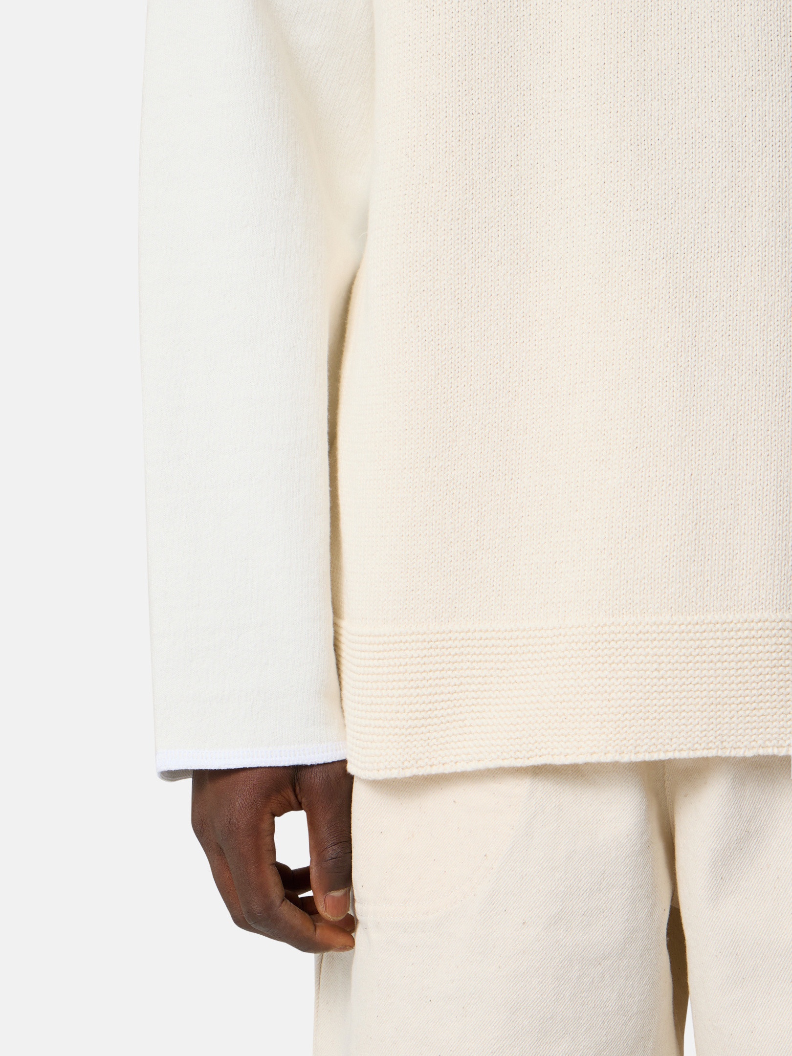 5100014 MIXED FABRIC COTTON_STONE ISLAND RAW BEAUTY - 5