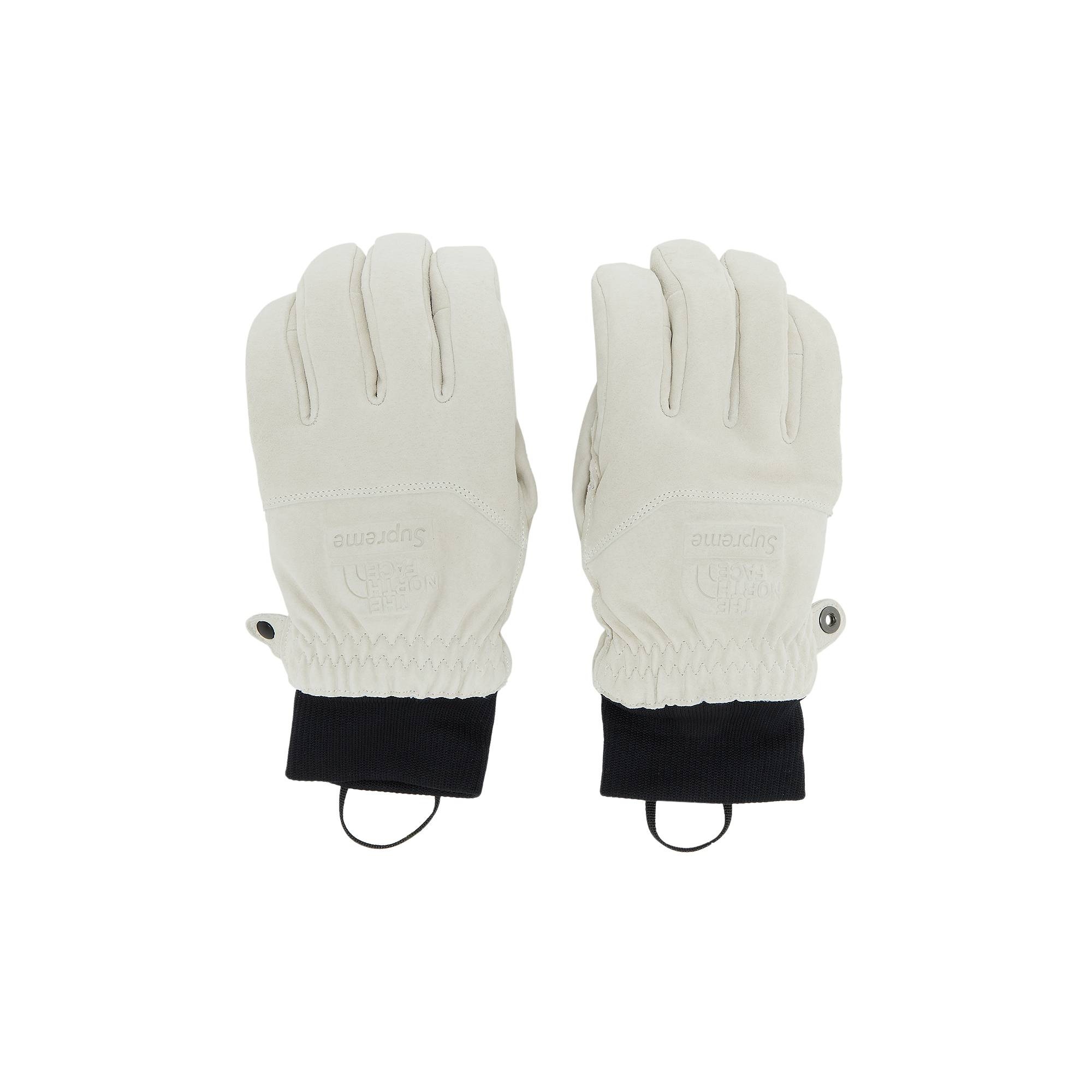 Supreme x The North Face Suede Glove 'Stone' - 1