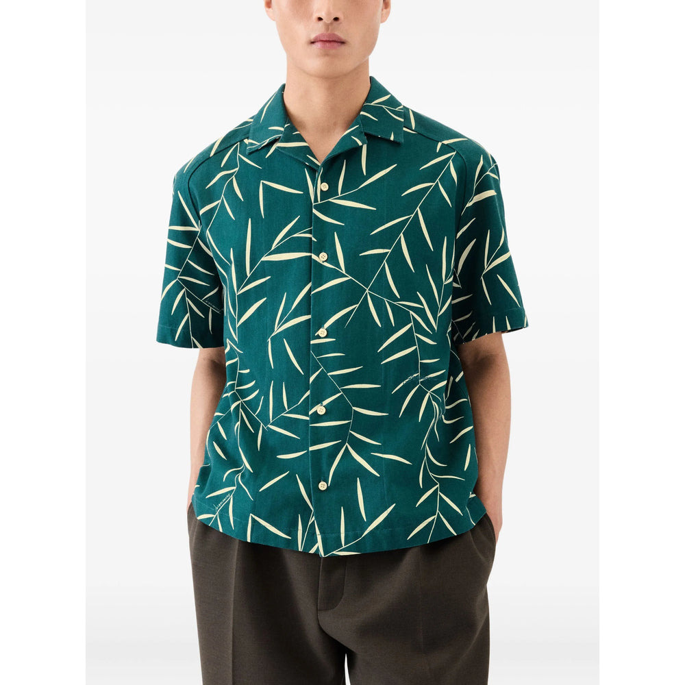Jacquemus Green Shirts Men - 4