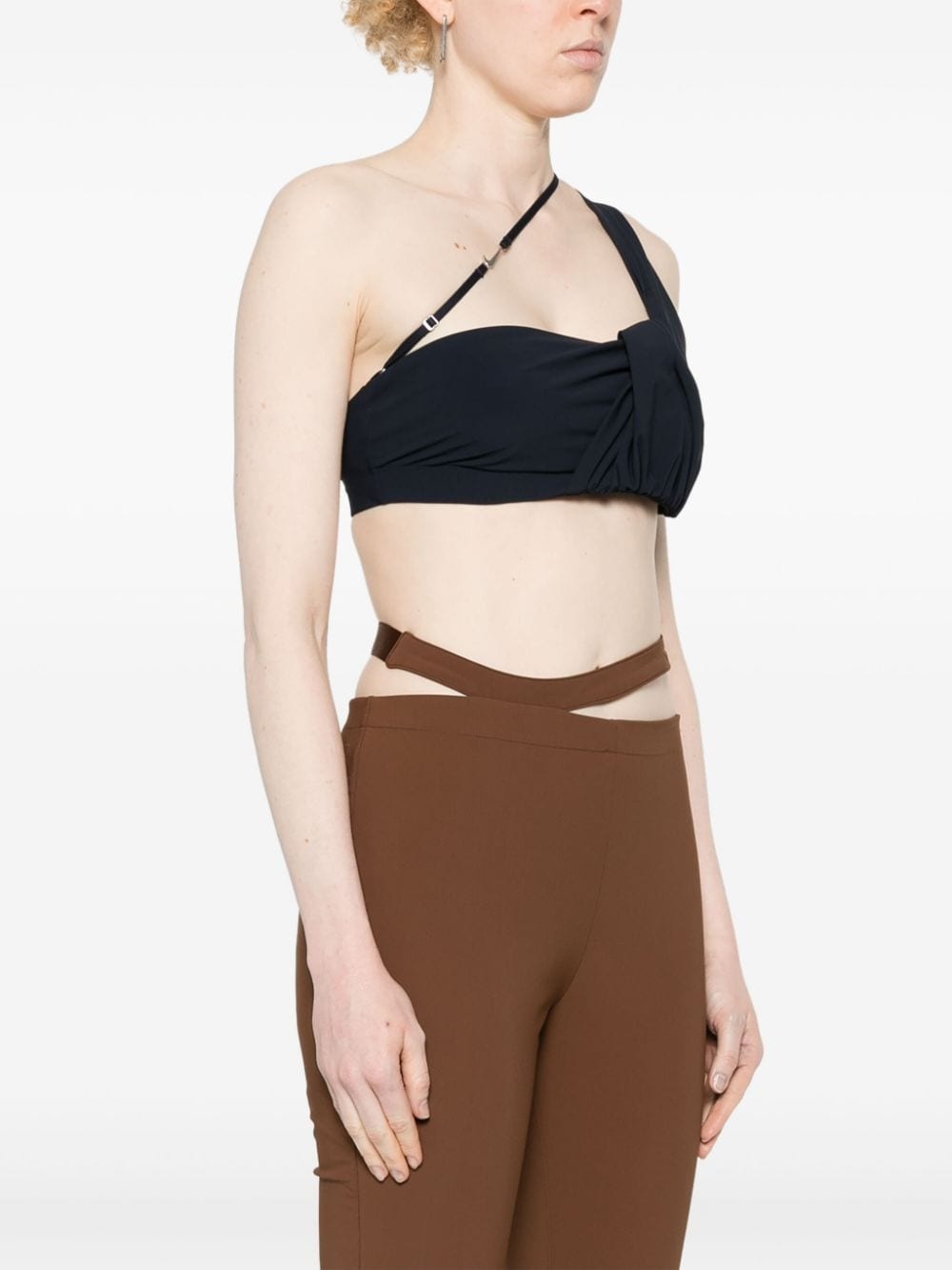 x Jacquemus asymmetric layered top - 3