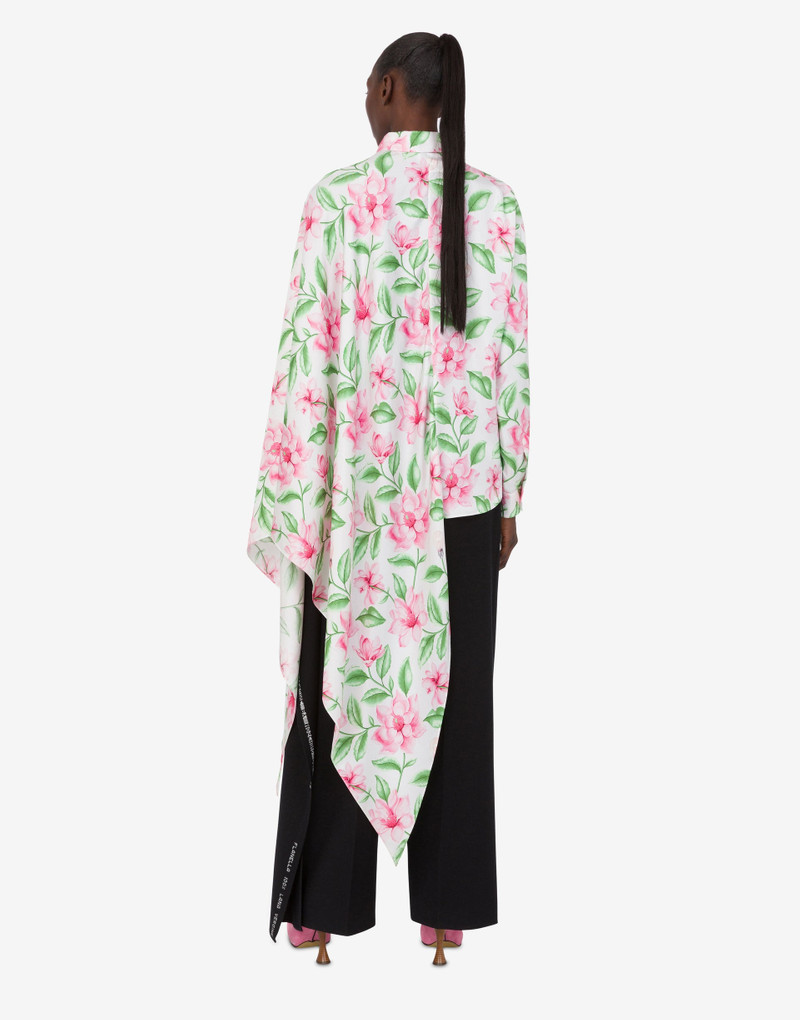 Moschino PRINTED SILK TWILL SHIRT outlook