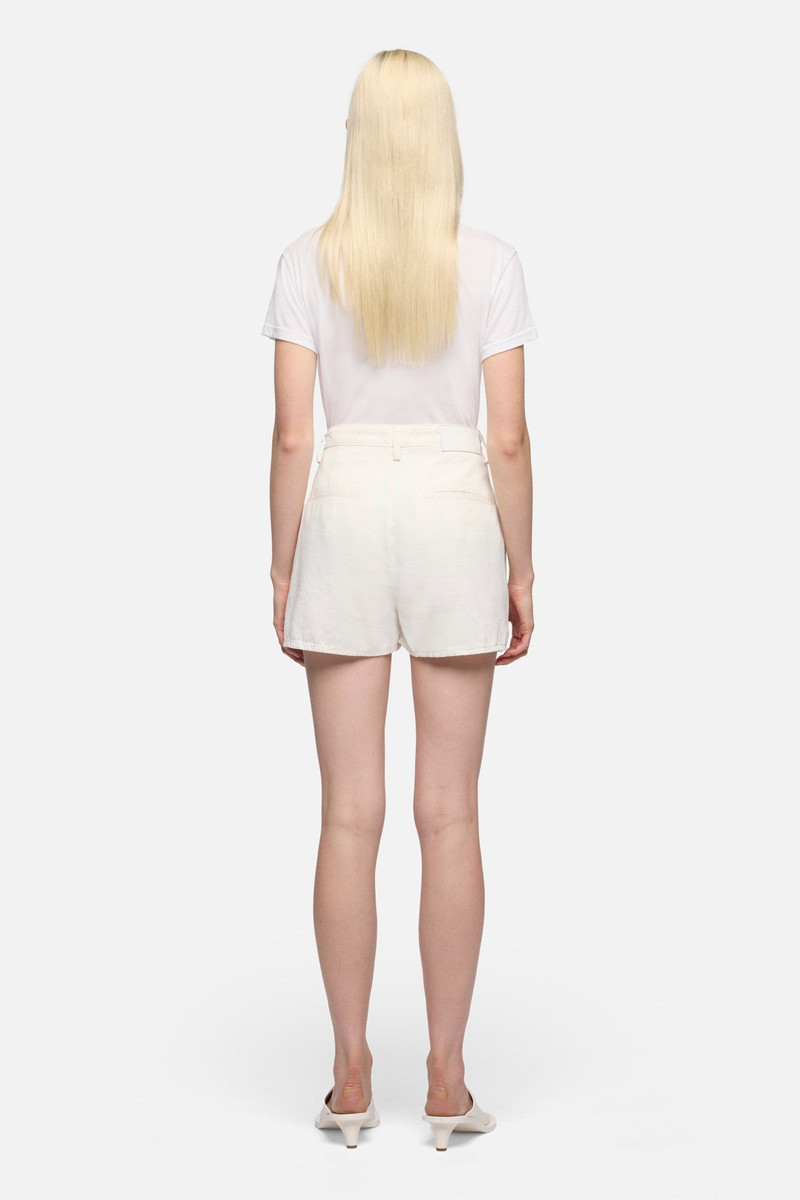 TROUSER SHORT in Denim Linen Ostuni 5