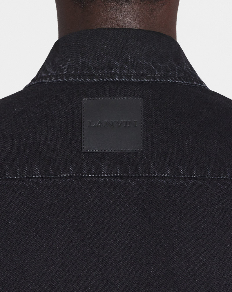 COCOON DENIM OVERSHIRT 6