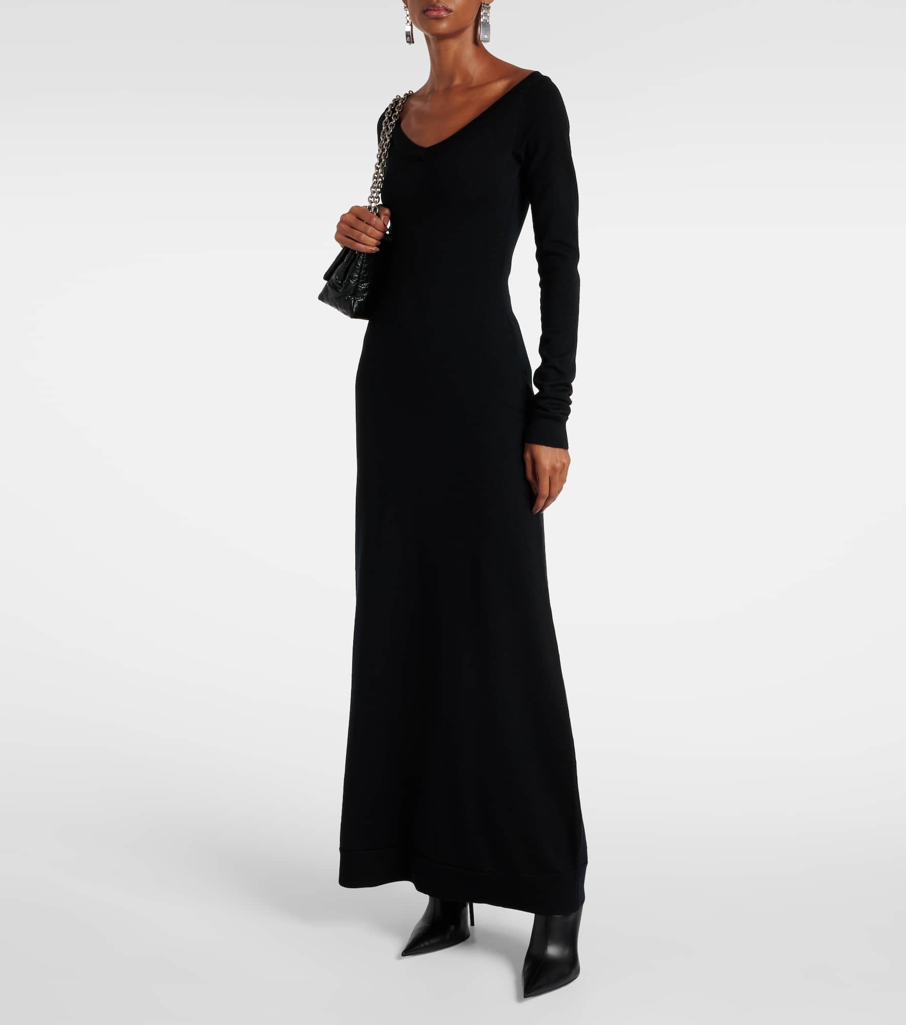 Wool-blend maxi dress - 2