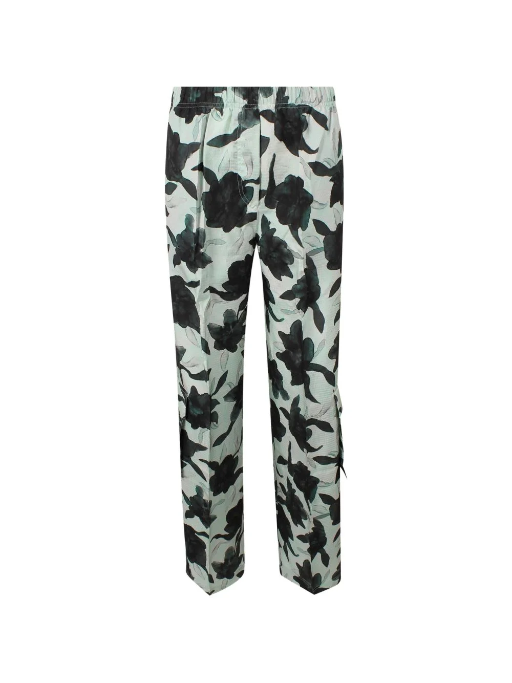 floral-print trousers - 1