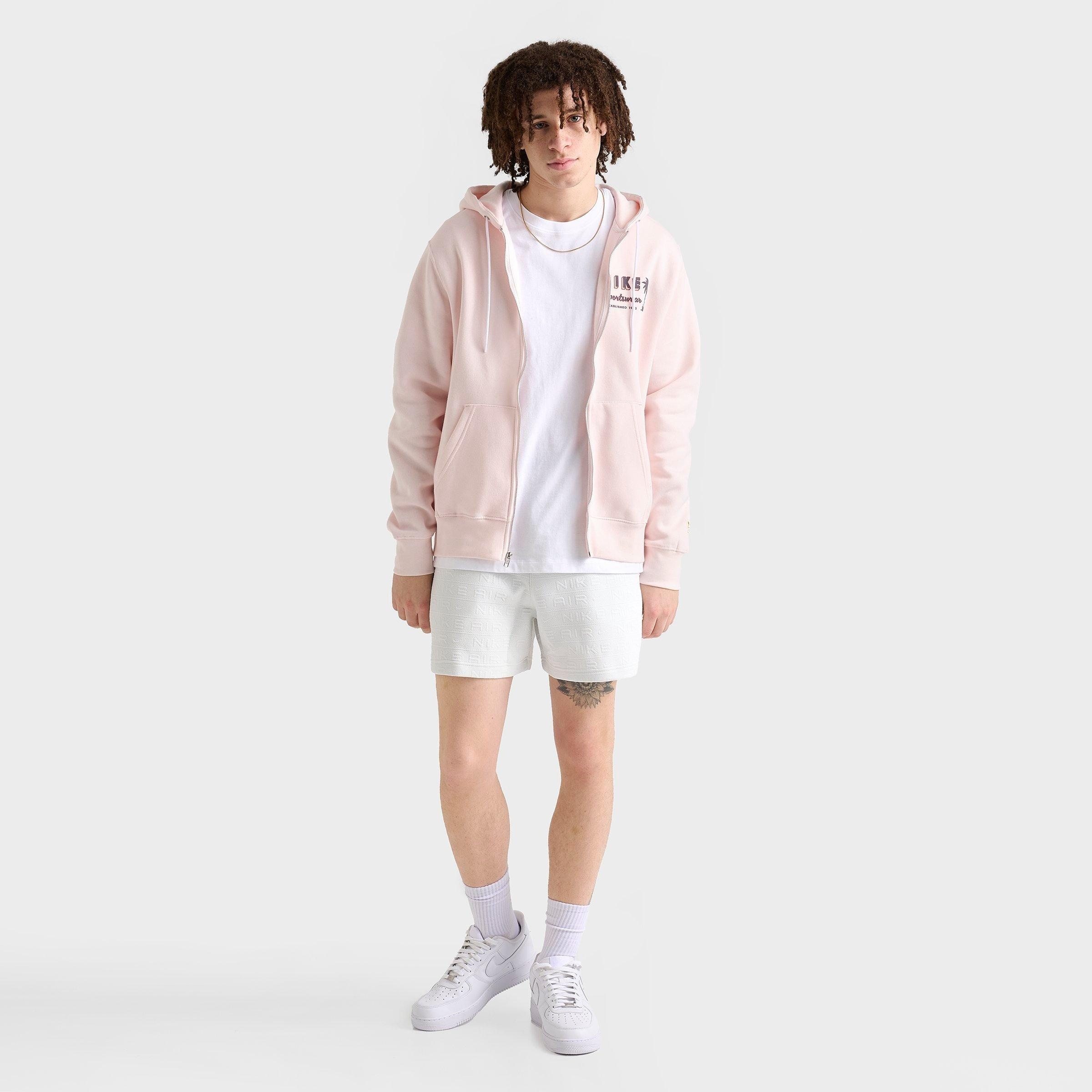 MEN'S NIKE SPORTSWEAR CLUB TROPICAL FULL-ZIP FLEECE HOODIE - 2