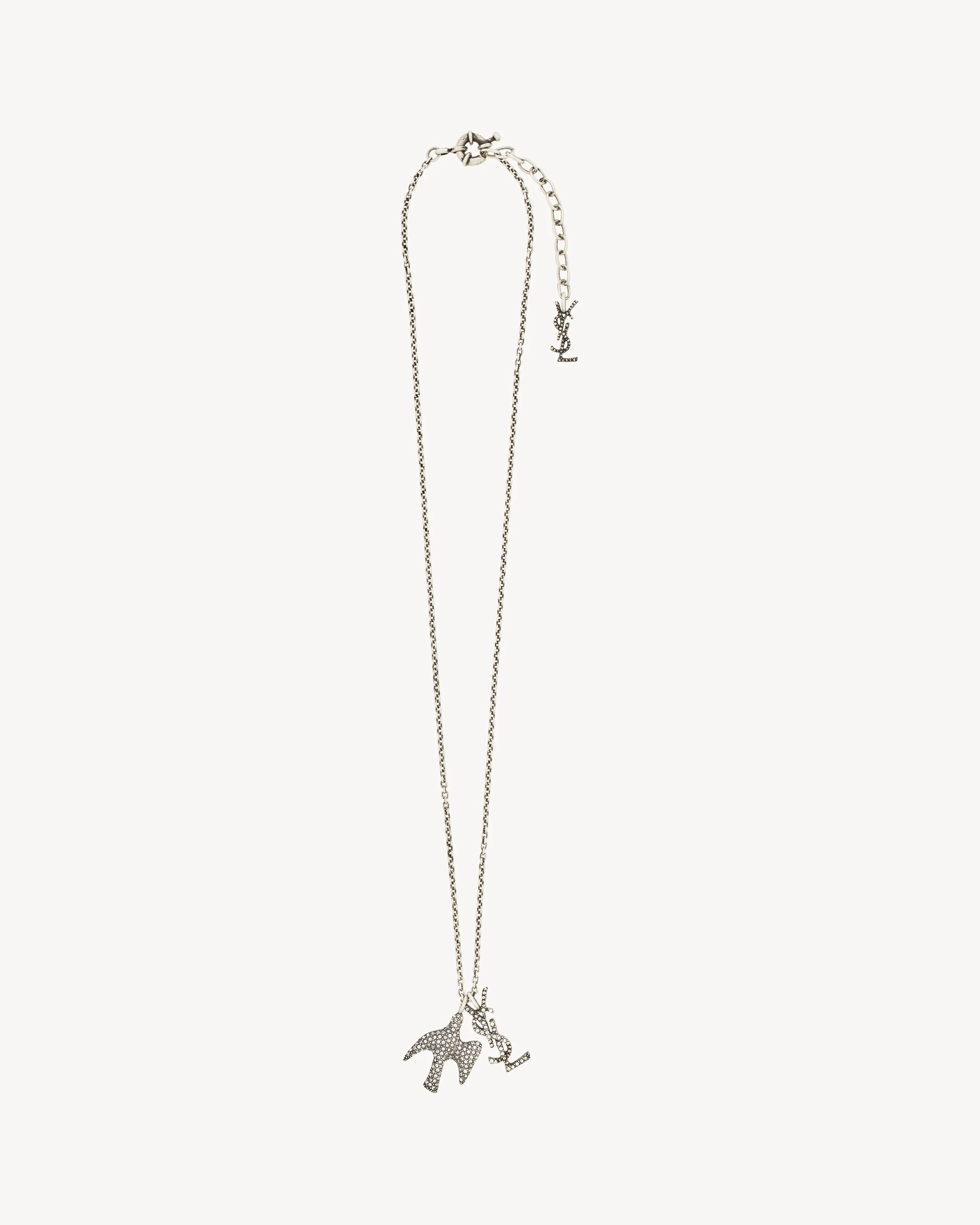 CASSANDRE DOVE NECKLACE IN ZIRCON - 1