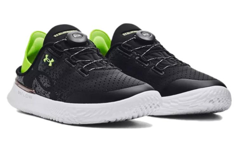 Under Armour Under Armour UA Flow Slipspeed 'Black and Gray' 3027057-002 outlook