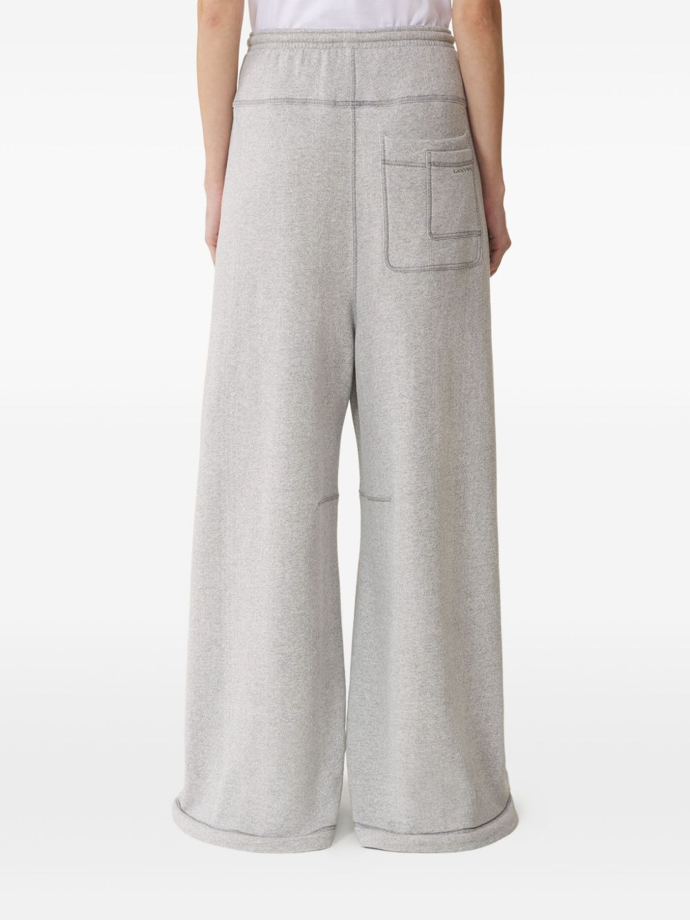 pleated drawstring trousers - 4