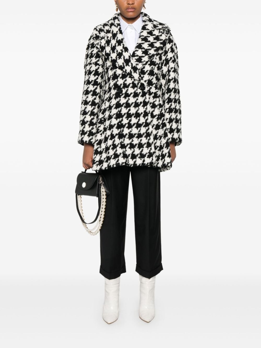 houndstooth coat - 2